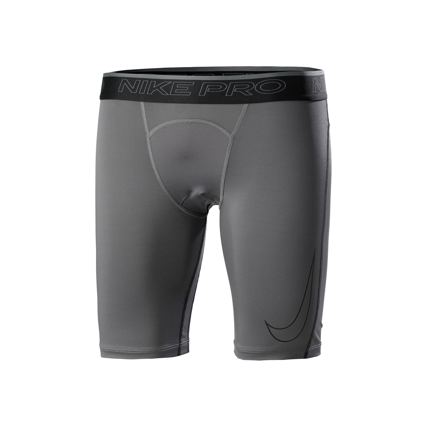 Nike Dri-Fit Pro Long Collant De Course Hommes-Gris,Noir Nike Dri-Fit Pro Long Collant De Course Hommes-Gris,Noir