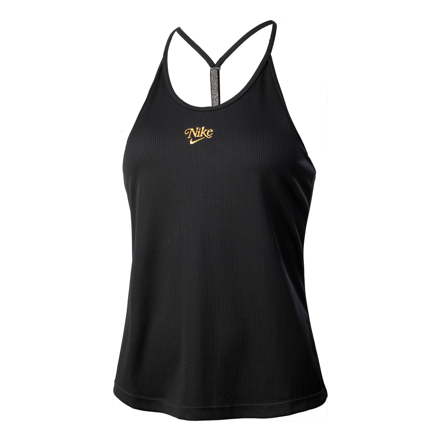 Nike Elastika Débardeur tank top Femmes - noir, or Nike Elastika Débardeur tank top Femmes - noir, or