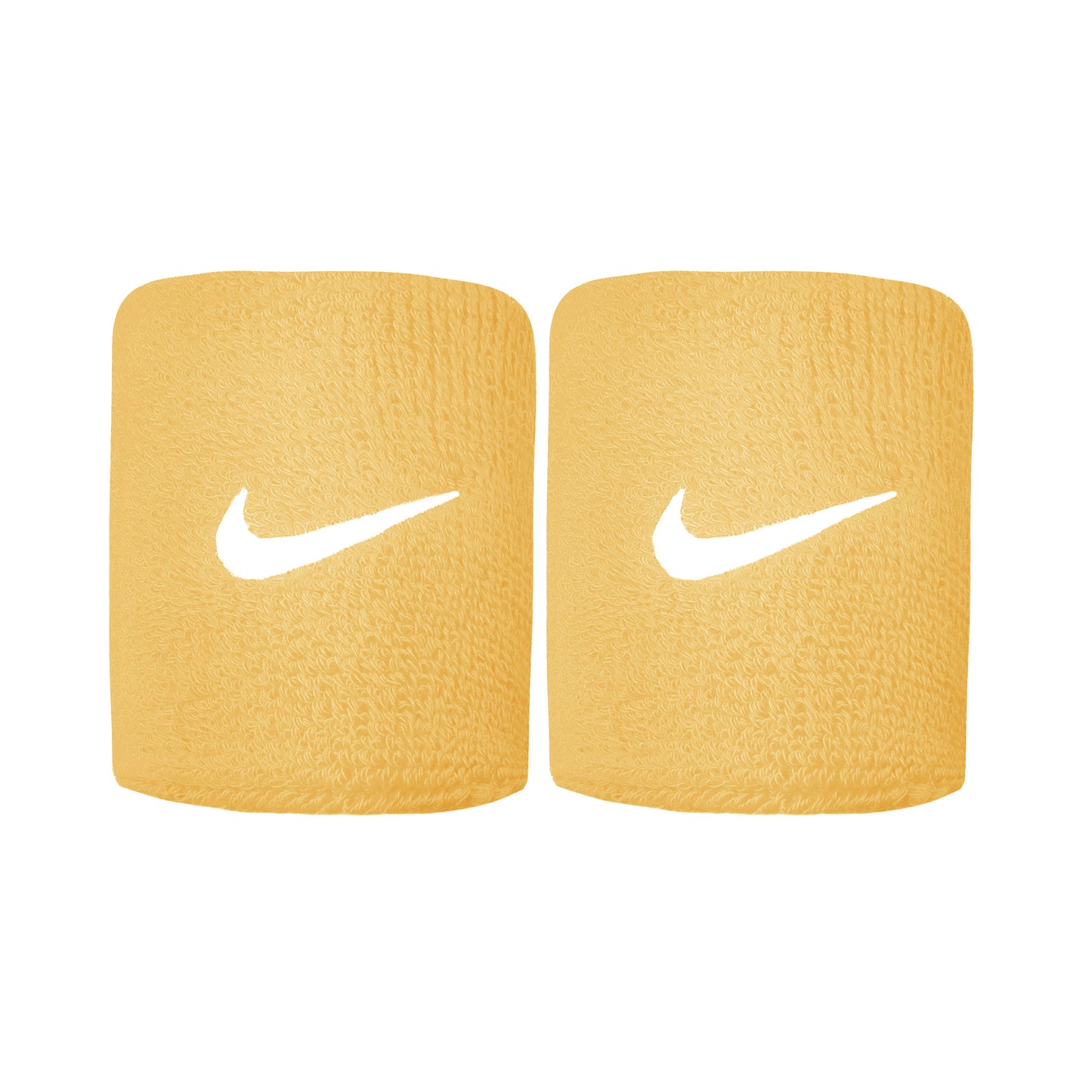 Nike Tennis Premier Poignet Pack de 2 unités court - abricot, blanc Nike Tennis Premier Poignet Pack de 2 unités court - abricot, blanc