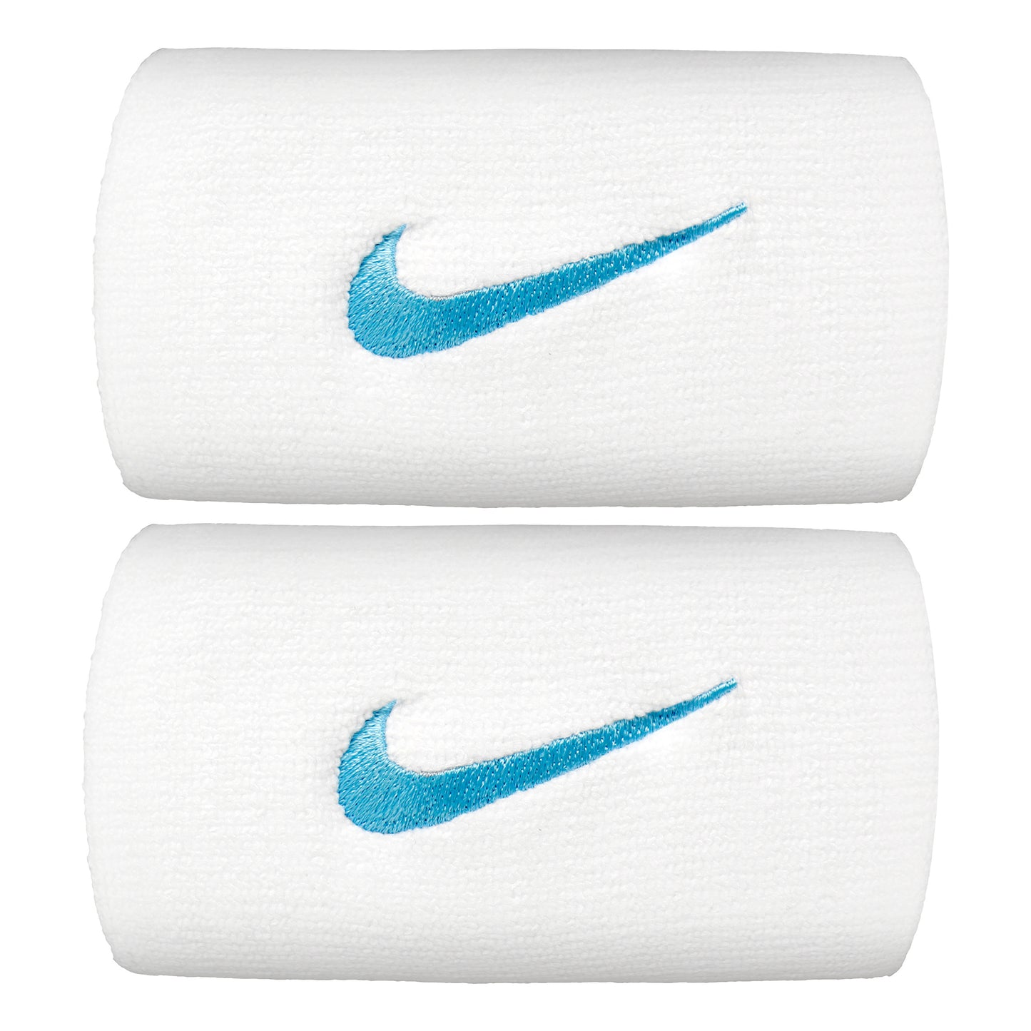 Nike Premier DW Poignet Pack de 2 unités long - blanc, bleu clair Nike Premier DW Poignet Pack de 2 unités long - blanc, bleu clair