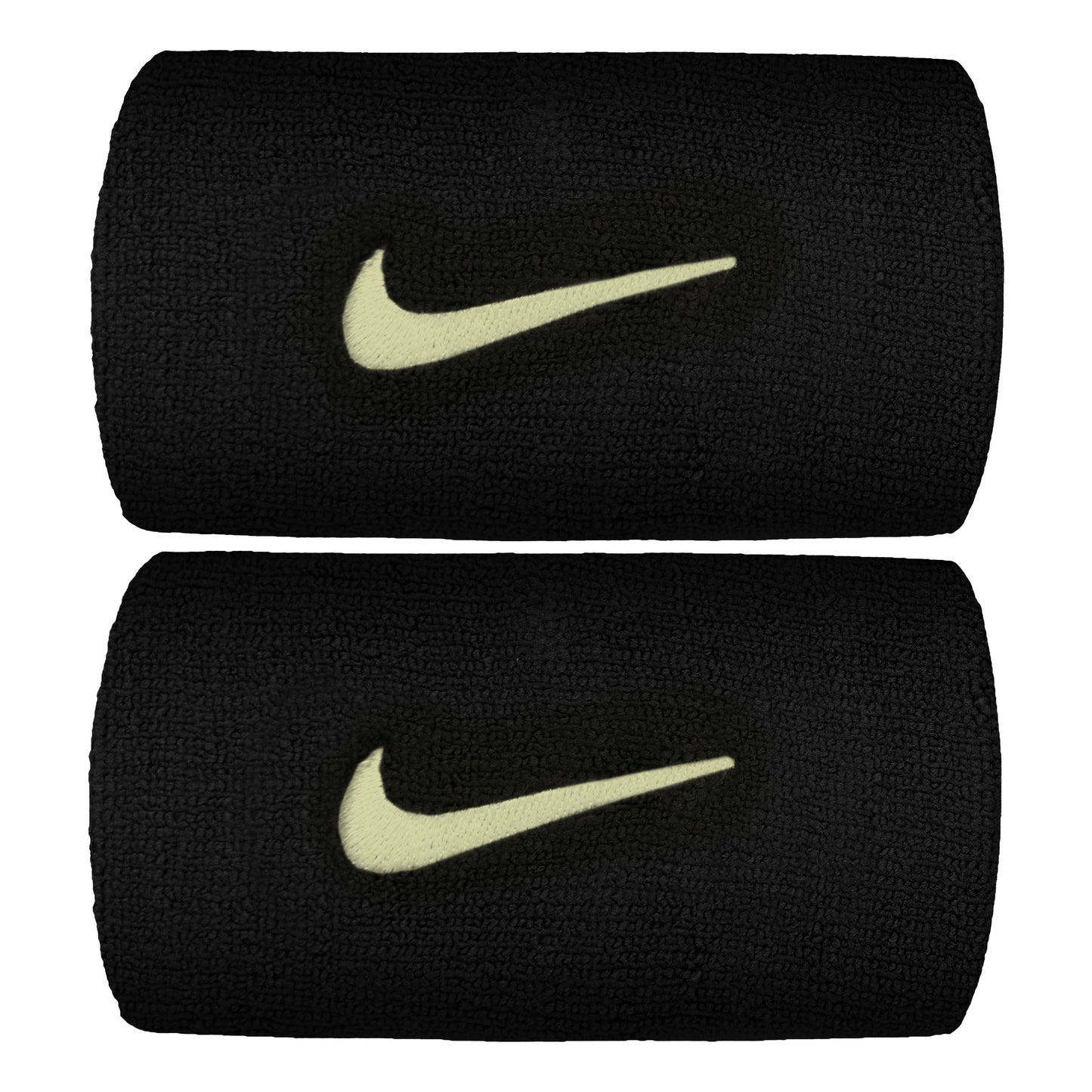 Nike Premier DW Poignet Pack de 2 unités long - noir, jaunes fluo Nike Premier DW Poignet Pack de 2 unités long - noir, jaunes fluo