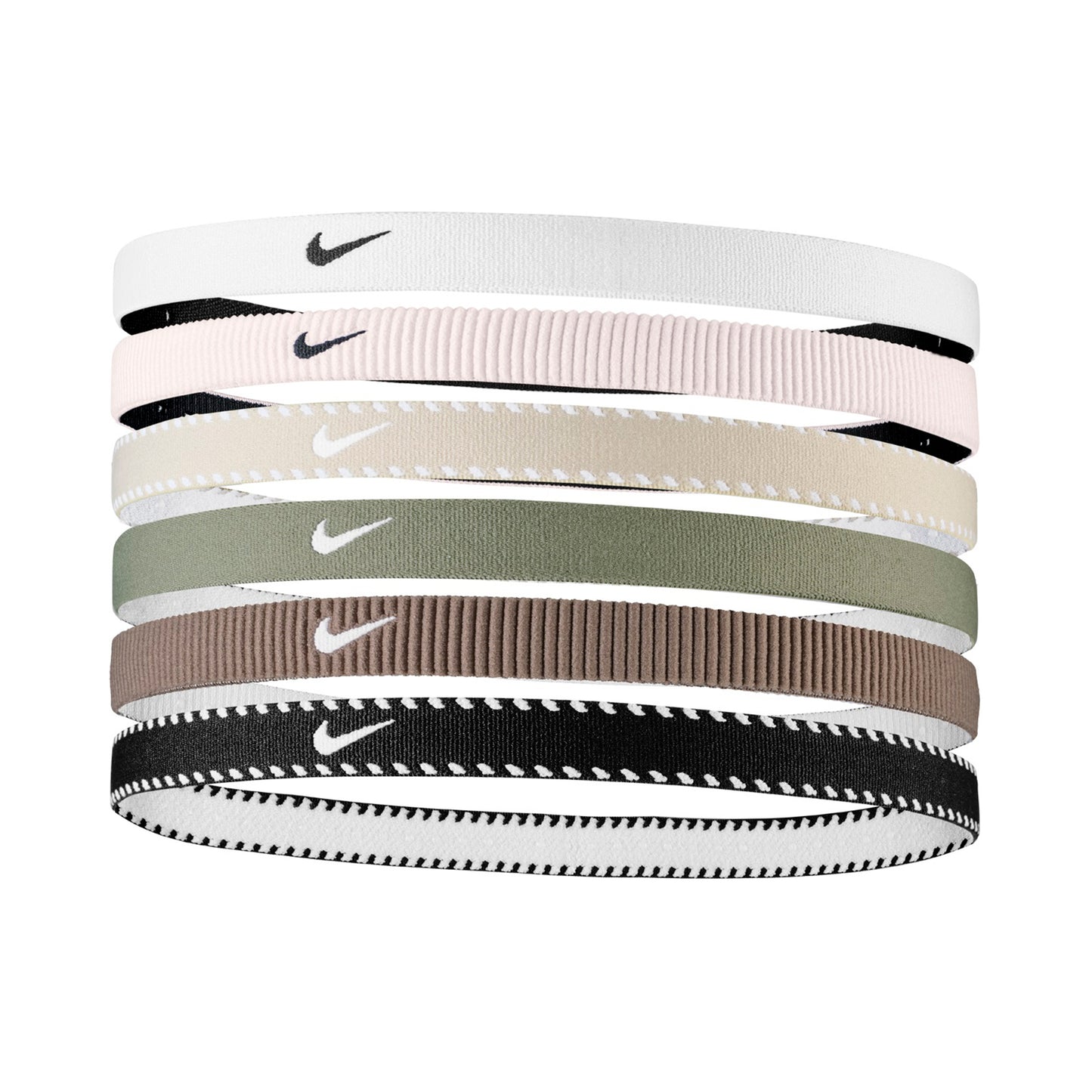 Nike Nike Flex Classic Bandeau Pack De 6-Blanc,Bleu Foncé Nike Nike Flex Classic Bandeau Pack De 6-Blanc,Bleu Foncé