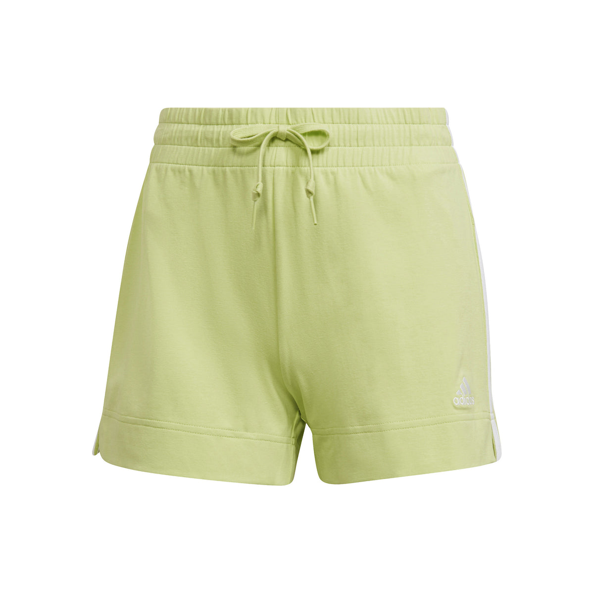 adidas Slim 3-Stripes Shorts Femmes - vert, blanc adidas Slim 3-Stripes Shorts Femmes - vert, blanc