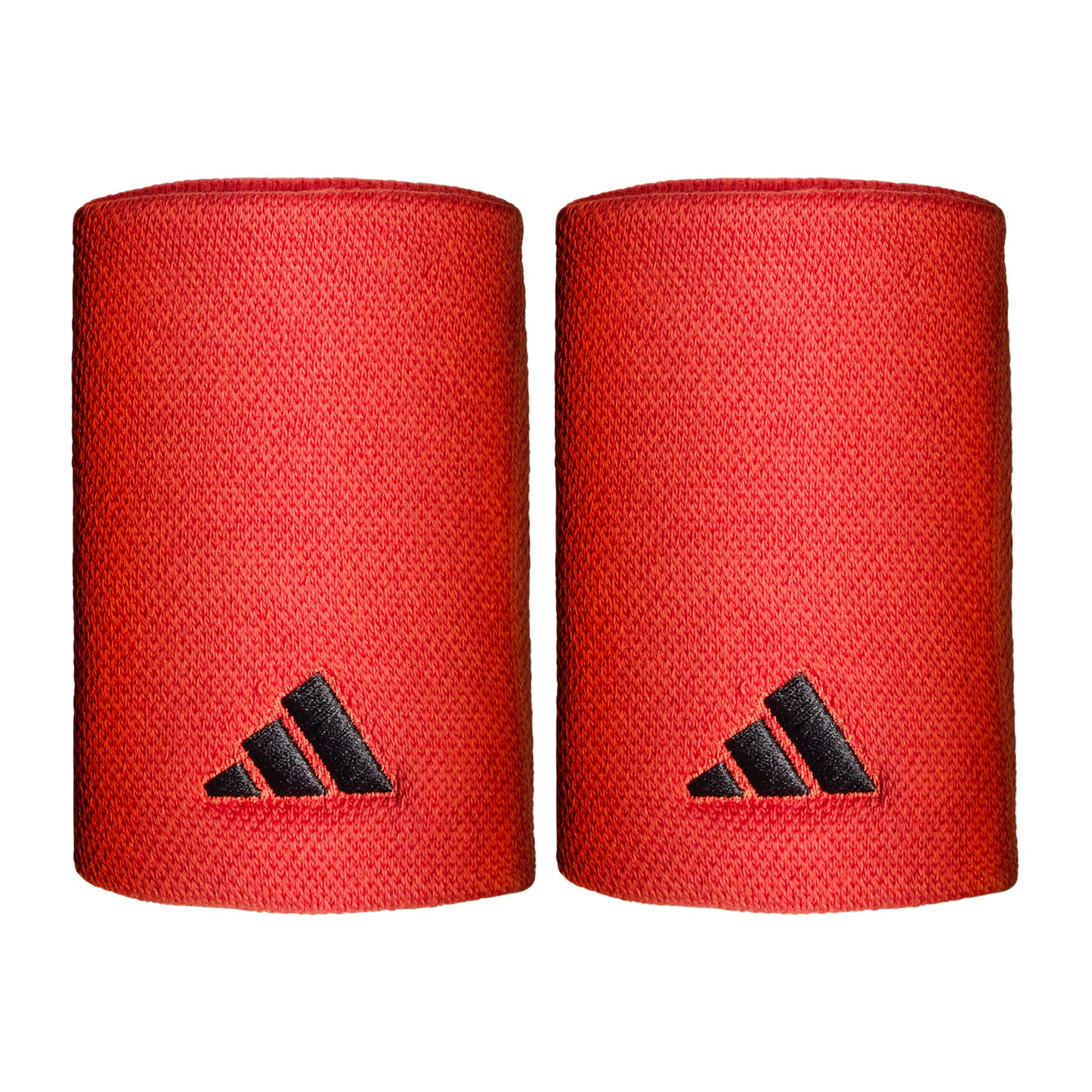 adidas Poignet Pack de 2 unités court - rouge, noir adidas Poignet Pack de 2 unités court - rouge, noir