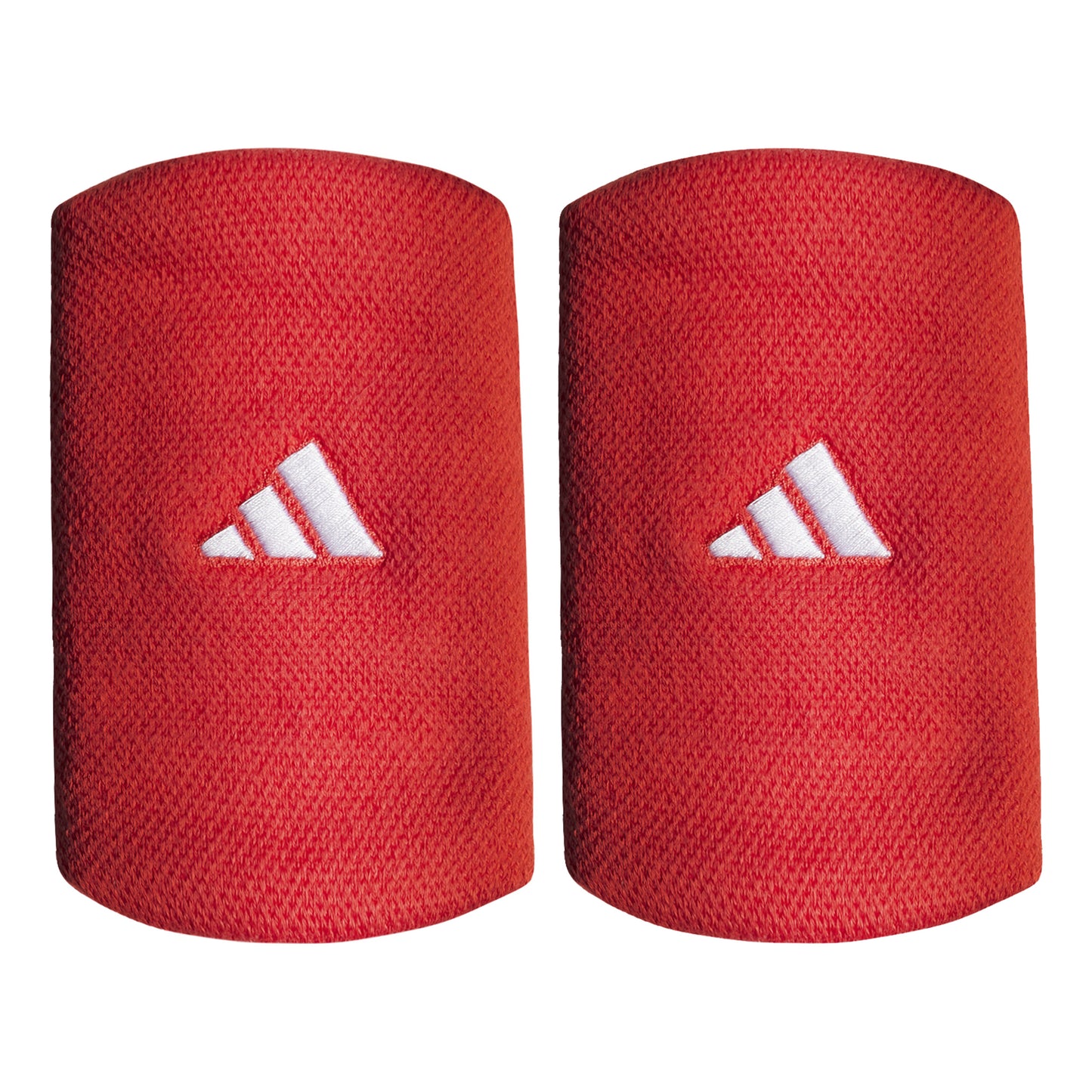 adidas Poignet Pack de 2 unités court - rouge adidas Poignet Pack de 2 unités court - rouge