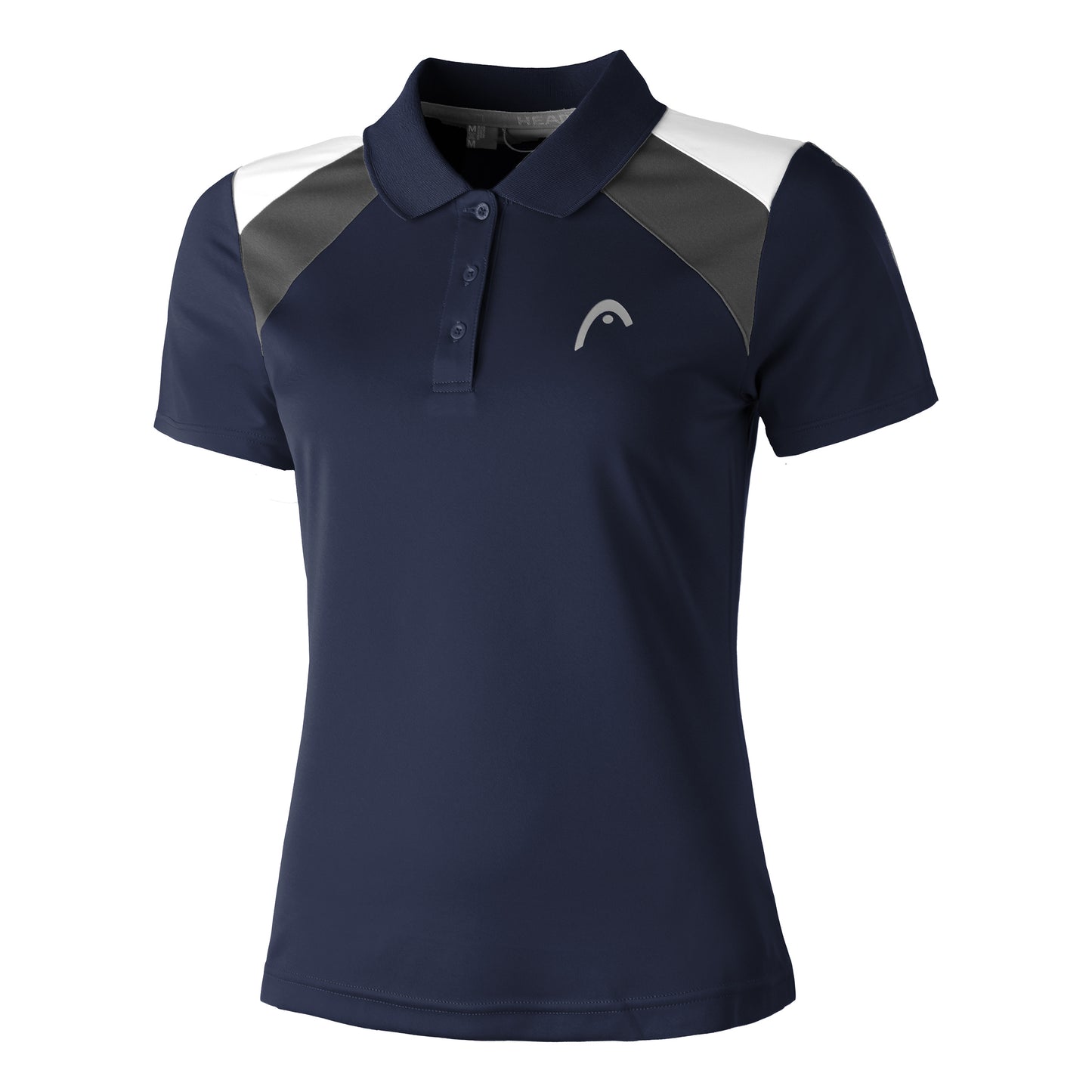 HEAD Club 22 Polo Femmes - bleu foncé, gris HEAD Club 22 Polo Femmes - bleu foncé, gris