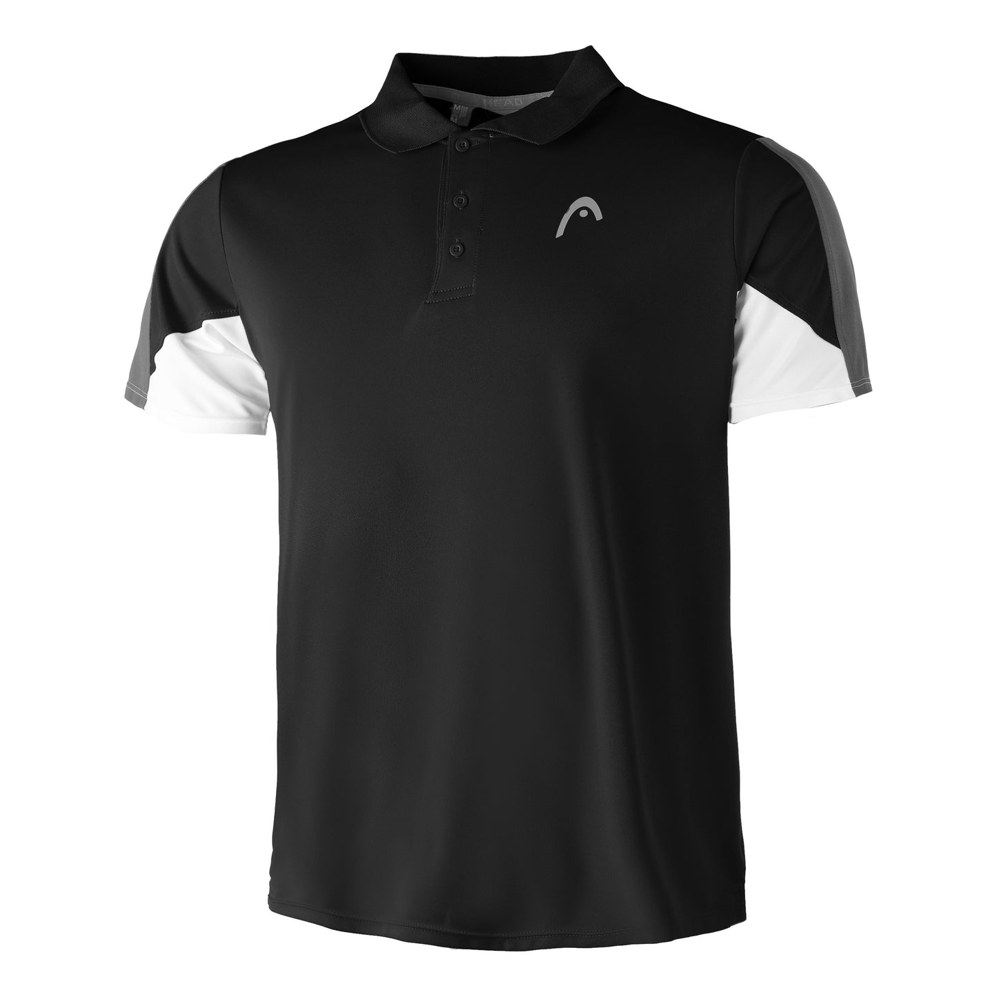 HEAD Club Tech 22 Polo Hommes - noir, blanc HEAD Club Tech 22 Polo Hommes - noir, blanc