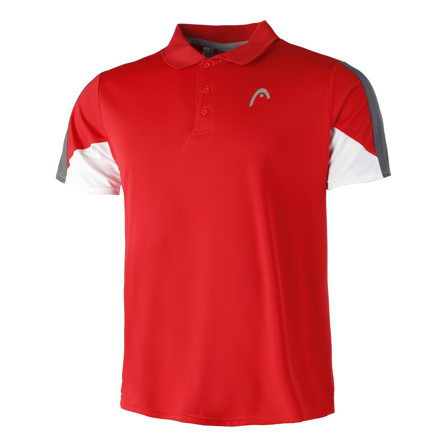HEAD Club Tech 22 Polo Hommes - rouge, blanc HEAD Club Tech 22 Polo Hommes - rouge, blanc