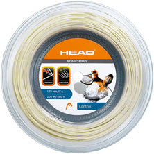 HEAD Sonic Pro Bobine Cordage 200m-Blanc HEAD Sonic Pro Bobine Cordage 200m-Blanc