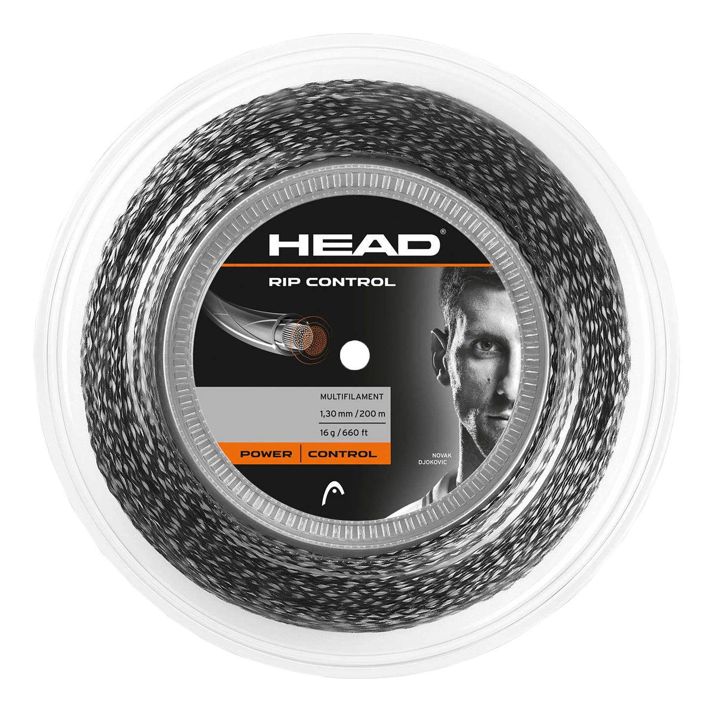 HEAD RIP Control Bobine Cordage 200m-Noir HEAD RIP Control Bobine Cordage 200m-Noir