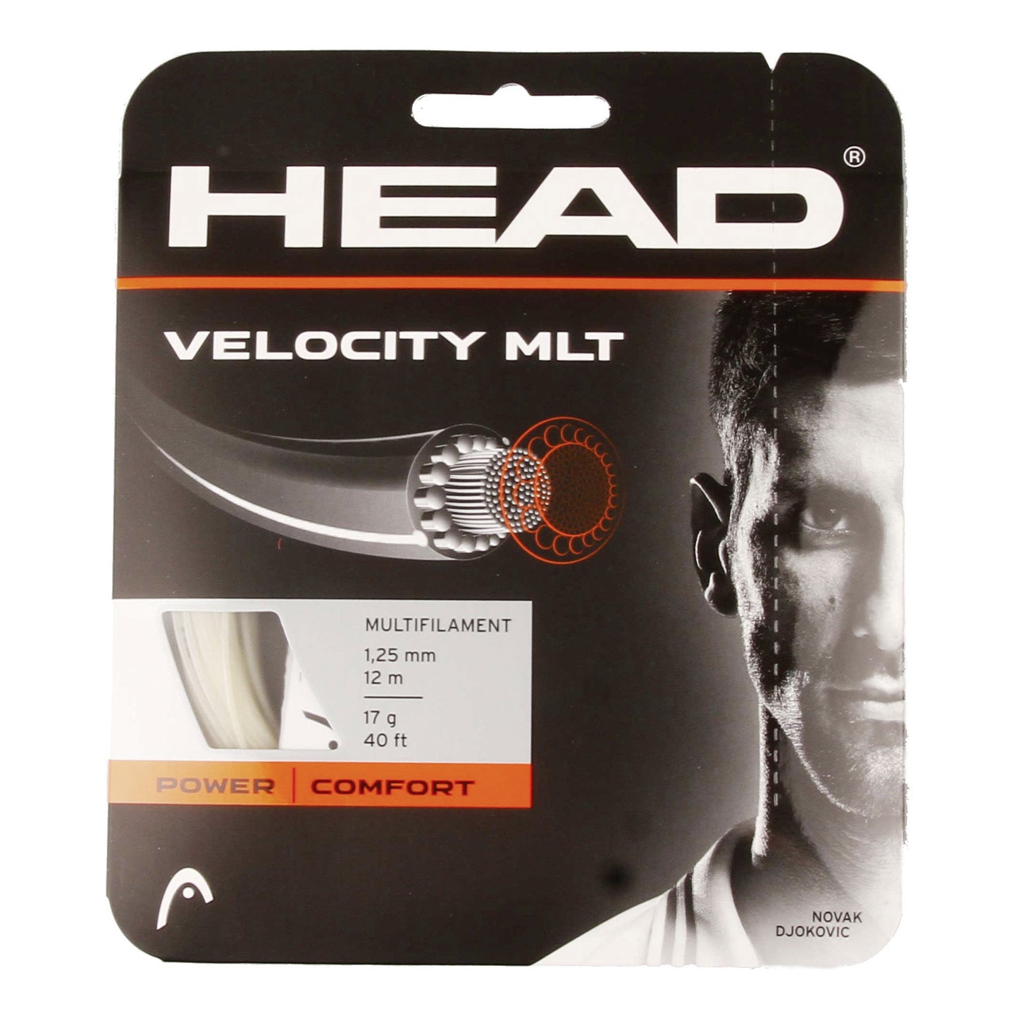 HEAD Velocity MLT Cordage En Garniture 12m-Écru HEAD Velocity MLT Cordage En Garniture 12m-Écru