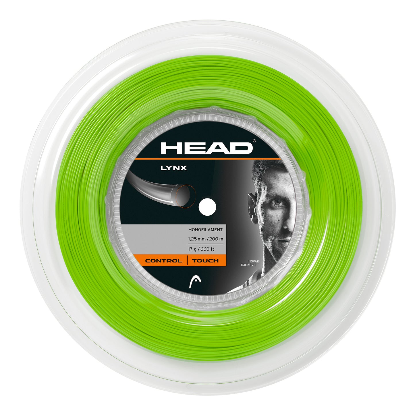 HEAD Lynx Bobine Cordage 200m-Vert HEAD Lynx Bobine Cordage 200m-Vert