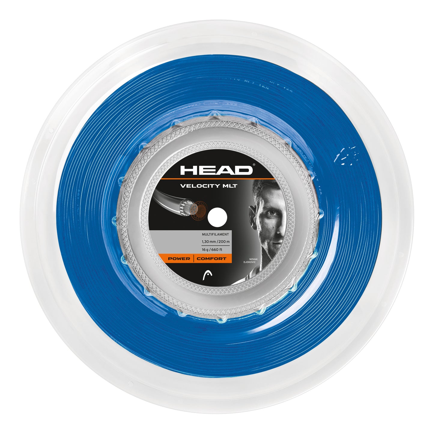 HEAD Velocity MLT Bobine cordage 200m - bleu HEAD Velocity MLT Bobine cordage 200m - bleu