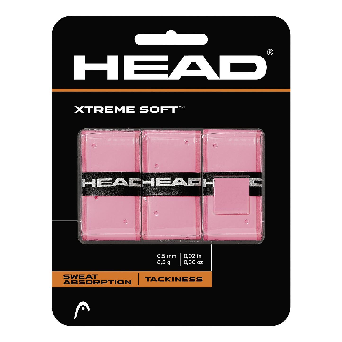 HEAD Xtreme Soft Pack De 3-Pink HEAD Xtreme Soft Pack De 3-Pink