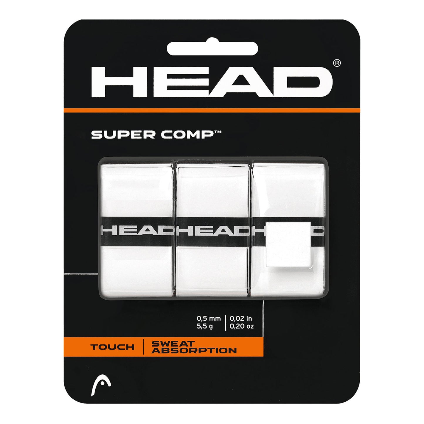HEAD Super Comp Pack de 3 - blanc HEAD Super Comp Pack de 3 - blanc