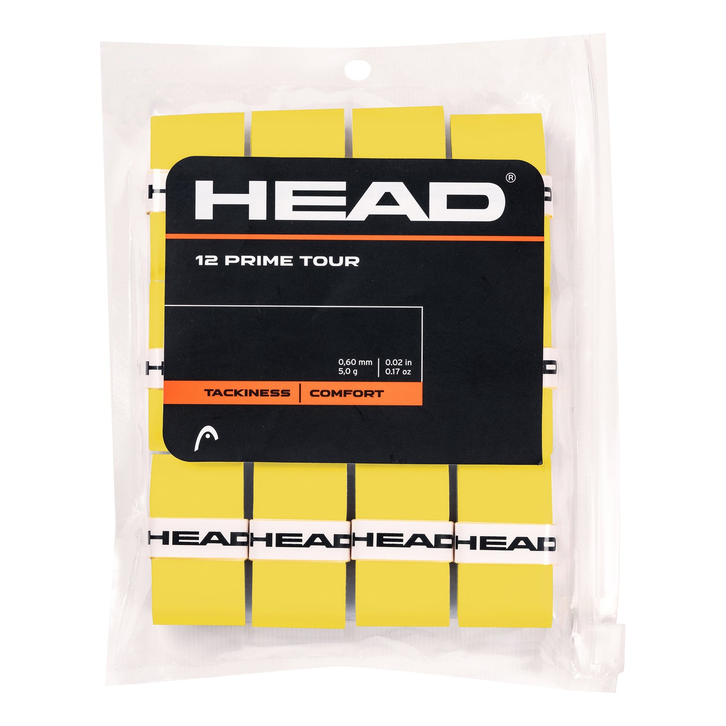 HEAD Prime Tour Pack de 12 - jaune HEAD Prime Tour Pack de 12 - jaune