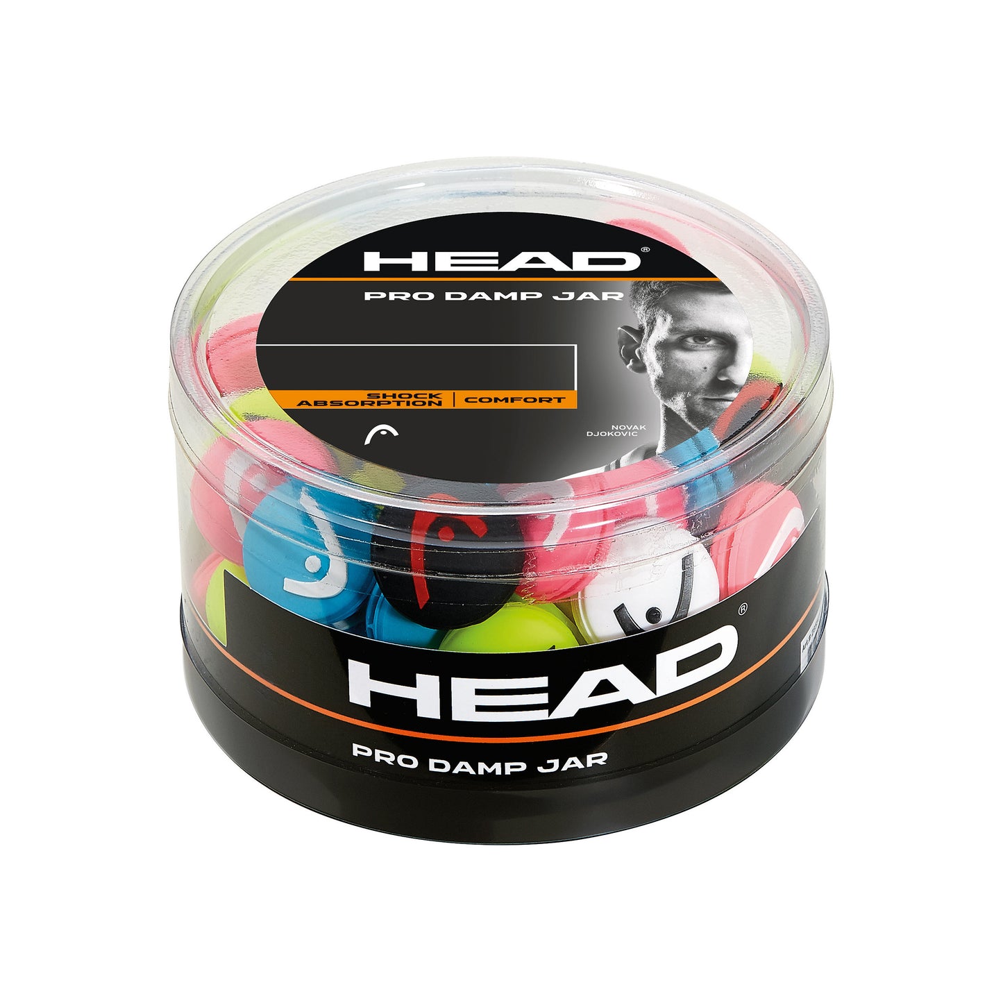 HEAD Pro Damp Mixed Antivibrateur Box De 70 Balles-Multicouleur HEAD Pro Damp Mixed Antivibrateur Box De 70 Balles-Multicouleur