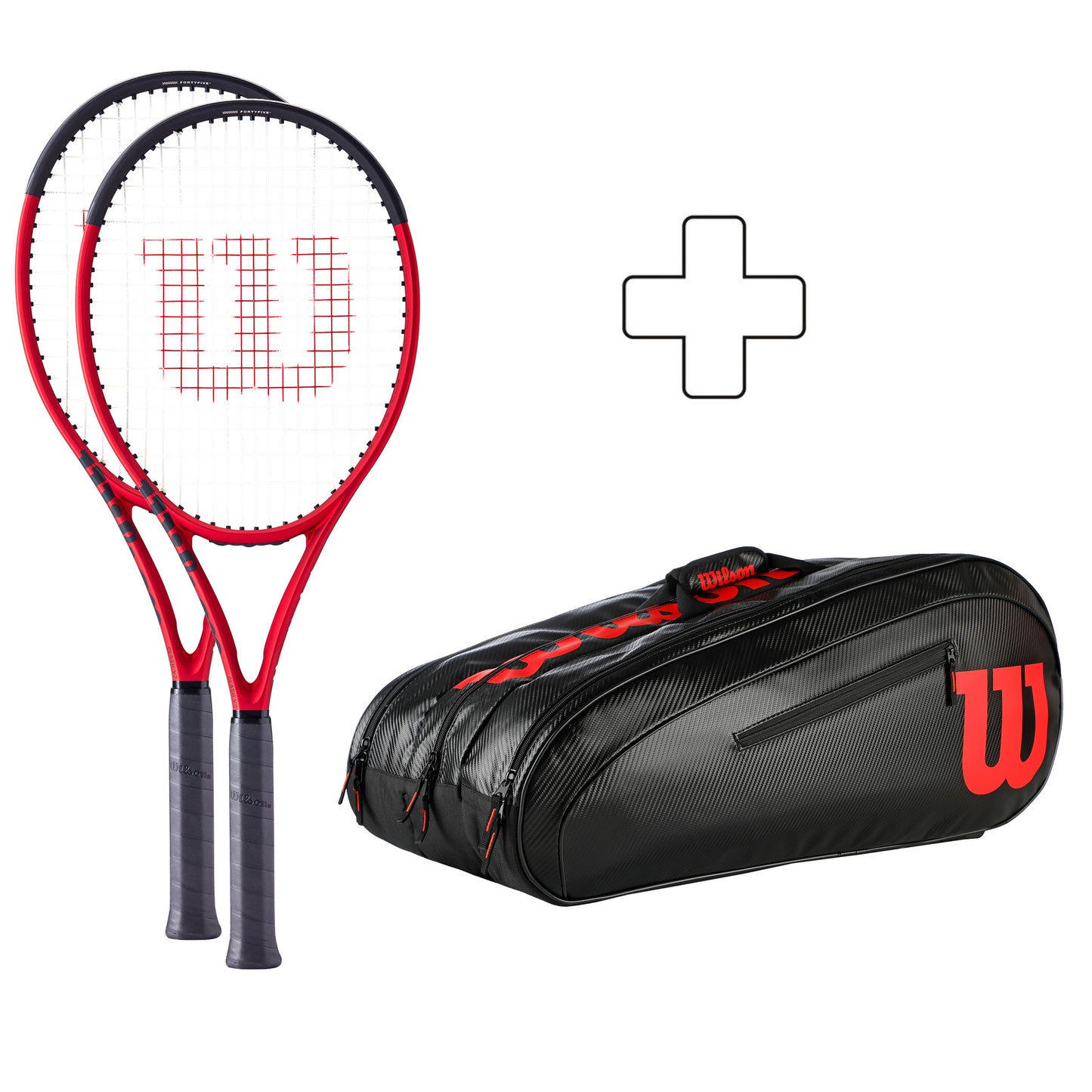 Wilson 2x Clash 100 V2.0 + sac de tennis Wilson 2x Clash 100 V2.0 + sac de tennis