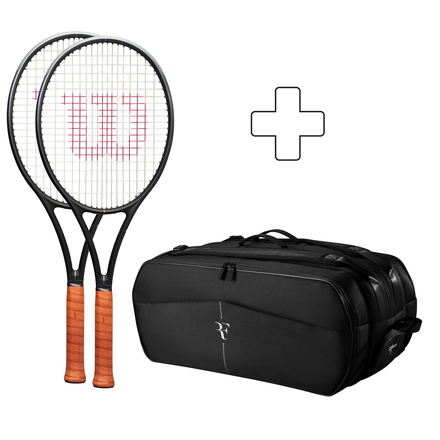 Wilson 2x RF 01 Pro + sac de tennis Wilson 2x RF 01 Pro + sac de tennis