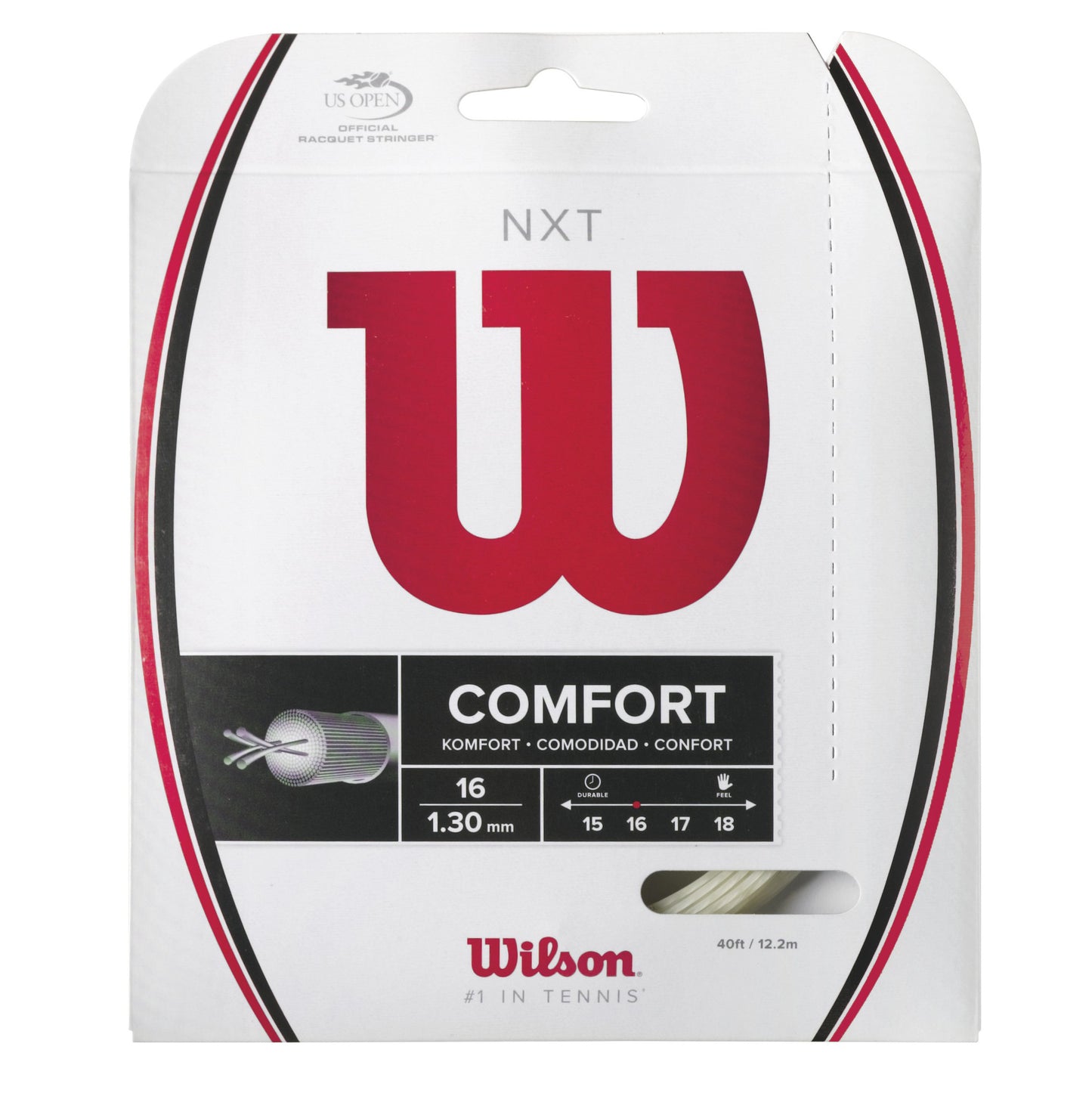 Wilson NXT Cordage En Garniture 12,2m-Écru Wilson NXT Cordage En Garniture 12,2m-Écru