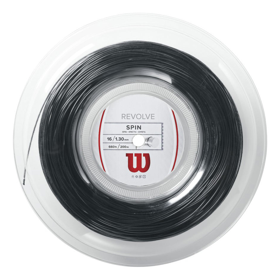 Wilson Revolve Bobine Cordage 200m-Gris Wilson Revolve Bobine Cordage 200m-Gris