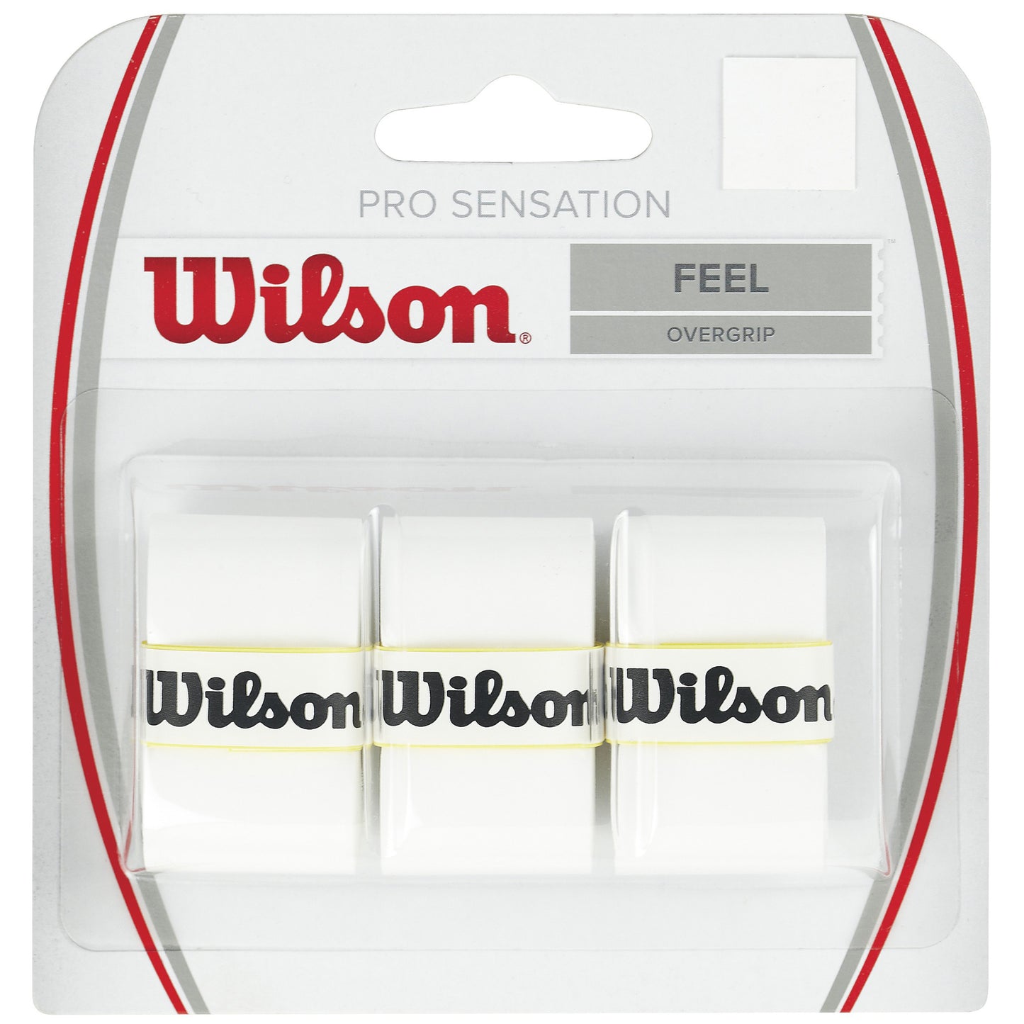 Wilson Pro Overgrip Sensation Pack De 3-Blanc Wilson Pro Overgrip Sensation Pack De 3-Blanc