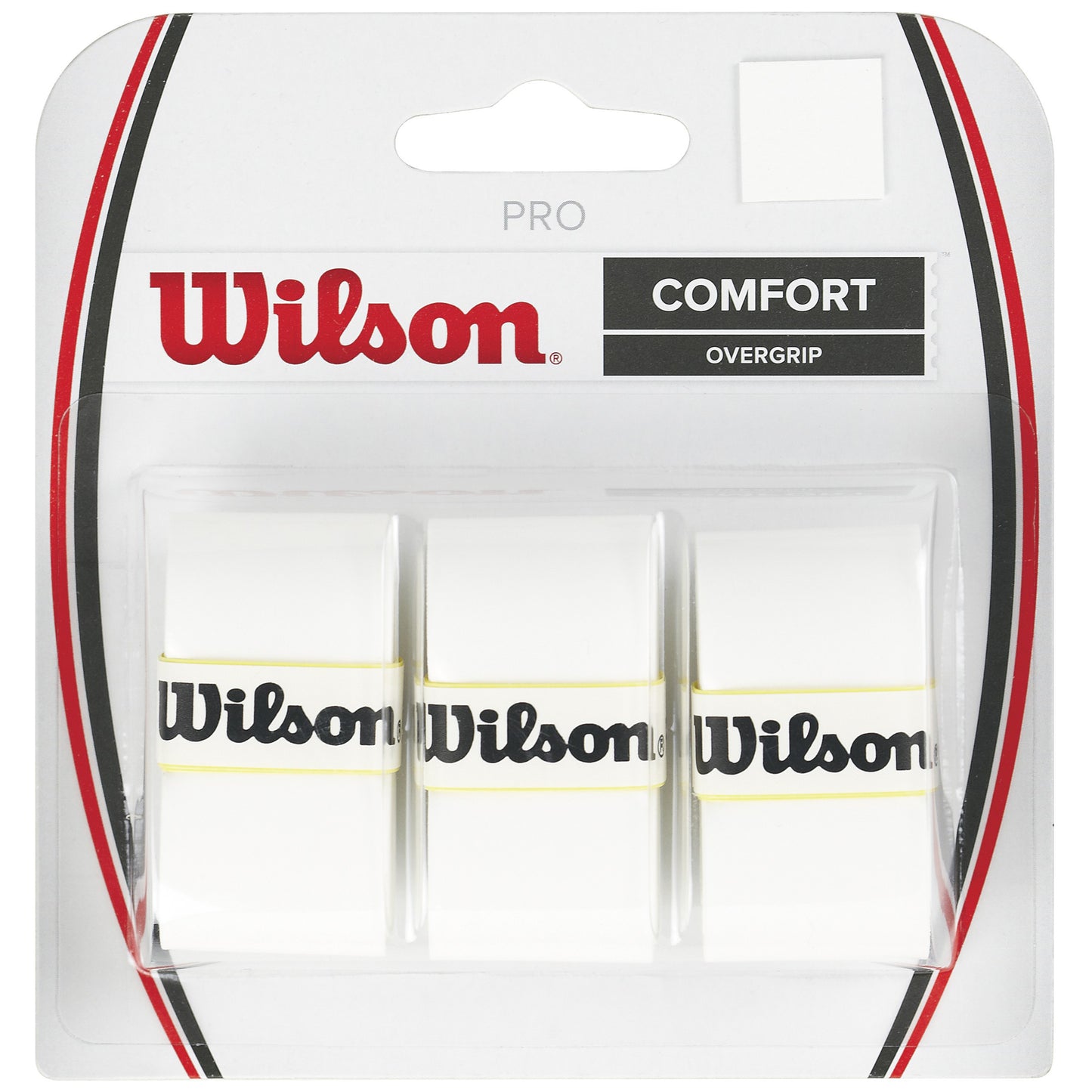 Wilson Pro Overgrip Pack De 3-Blanc Wilson Pro Overgrip Pack De 3-Blanc