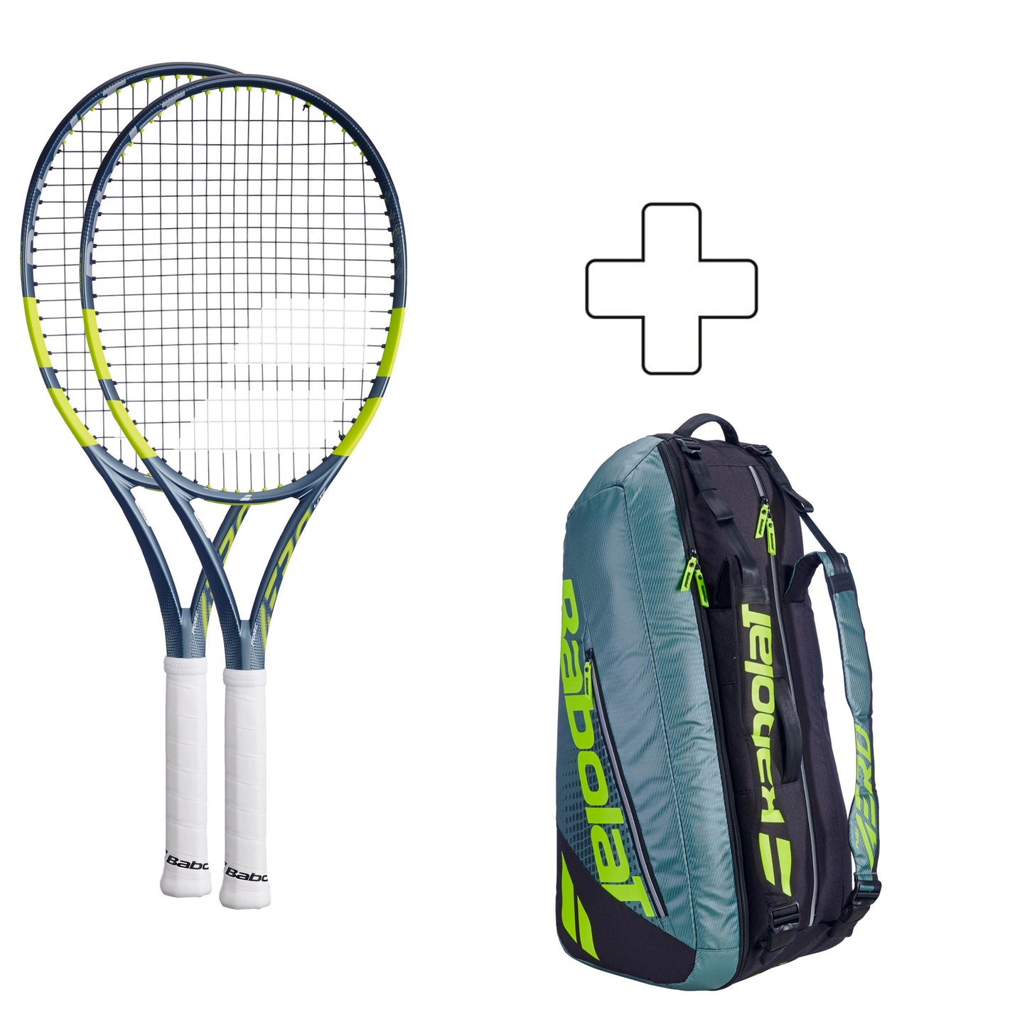 Babolat 2x Pure Aero Lite + sac de tennis Babolat 2x Pure Aero Lite + sac de tennis