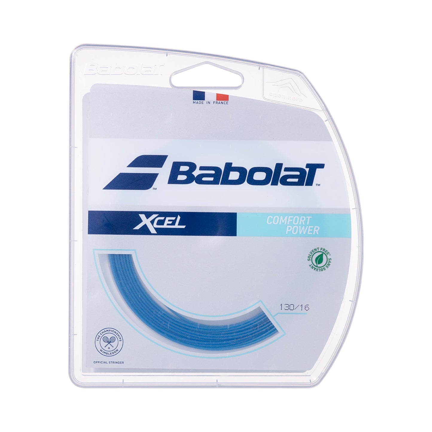 Babolat Xcel Cordage En Garniture 12m-Bleu Babolat Xcel Cordage En Garniture 12m-Bleu