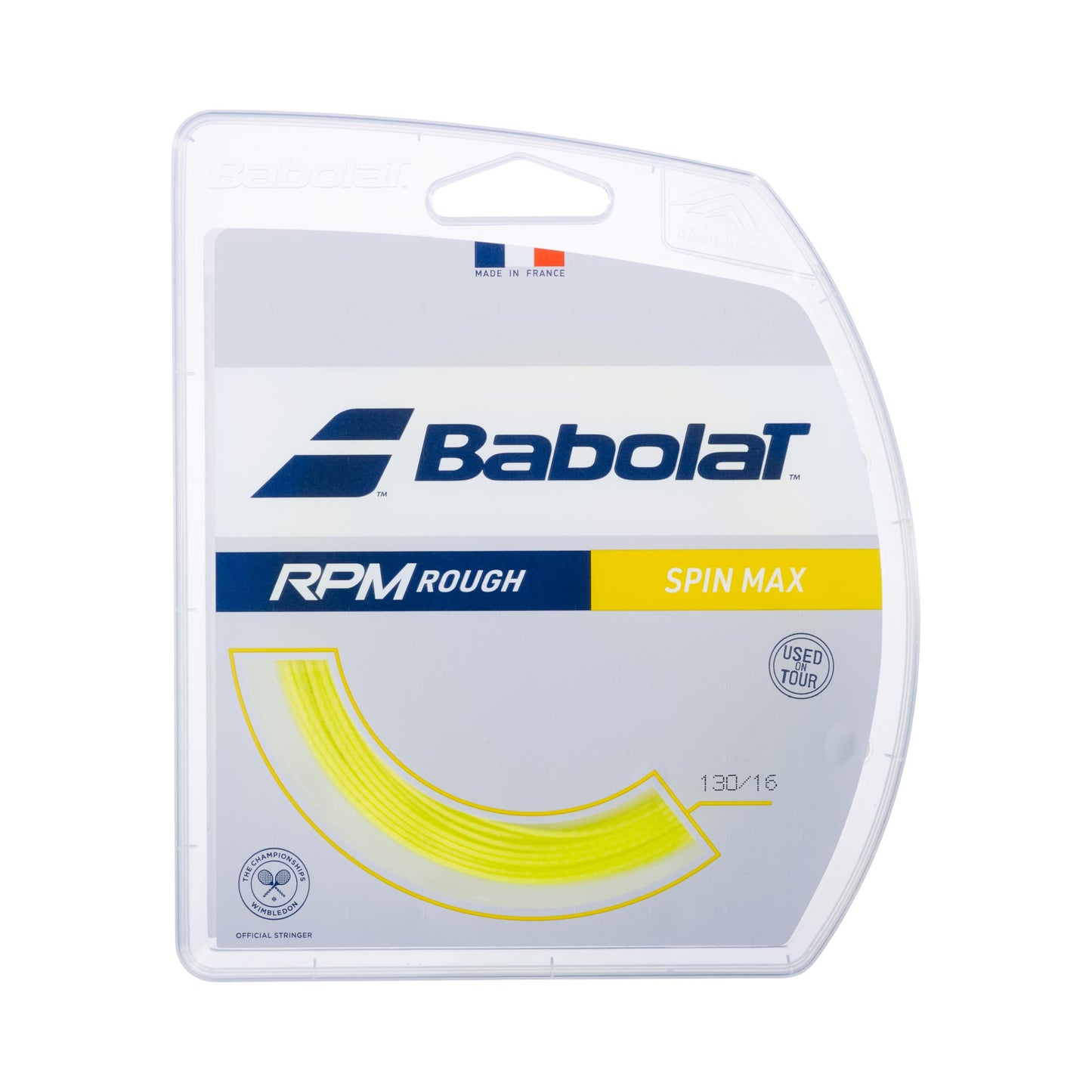 Babolat RPM Rough Cordage En Garniture 12m-Jaune Babolat RPM Rough Cordage En Garniture 12m-Jaune