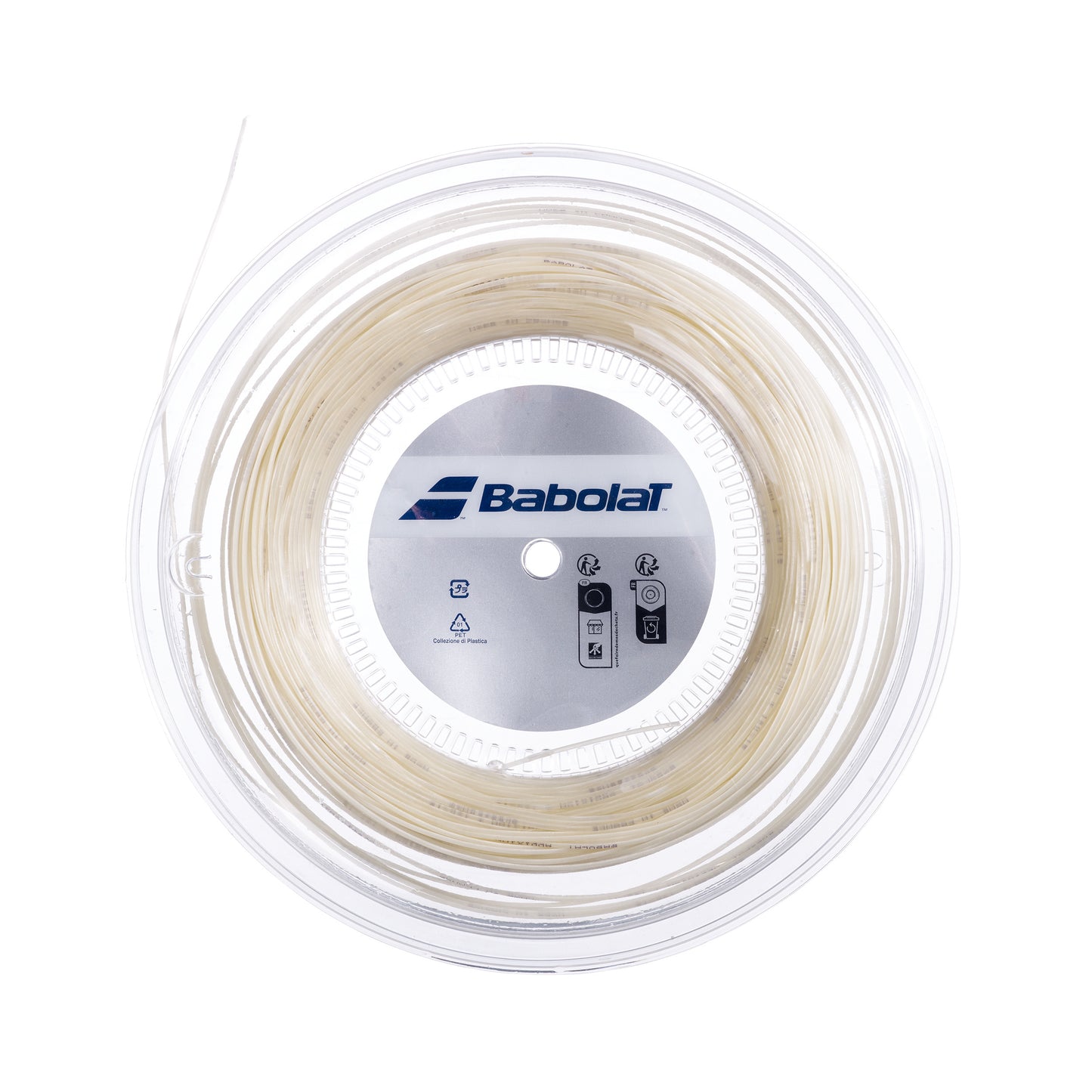 Babolat Addixion Bobine Cordage 200m-Blanc Babolat Addixion Bobine Cordage 200m-Blanc
