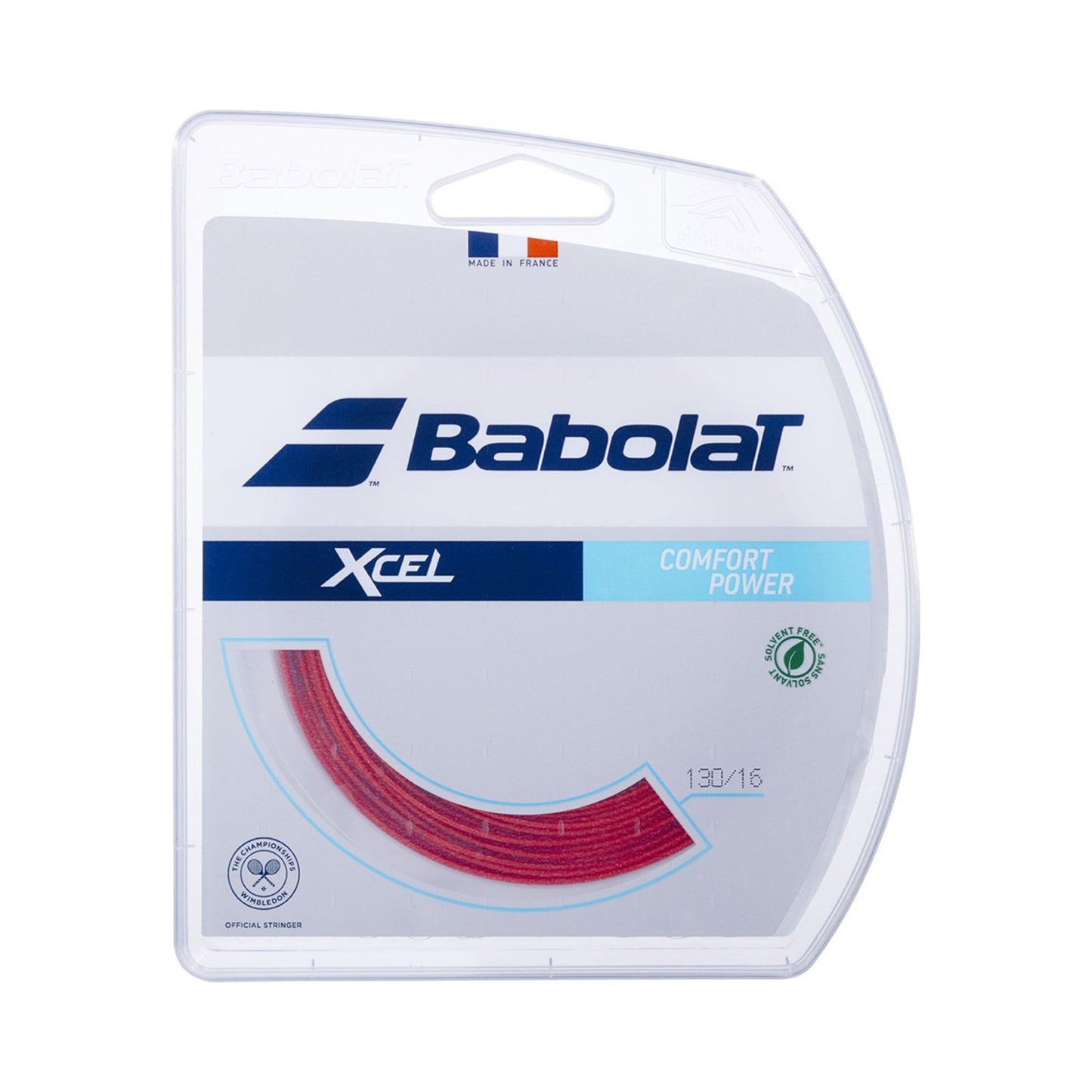 Babolat Xcel Cordage En Garniture 12m-Rouge Babolat Xcel Cordage En Garniture 12m-Rouge