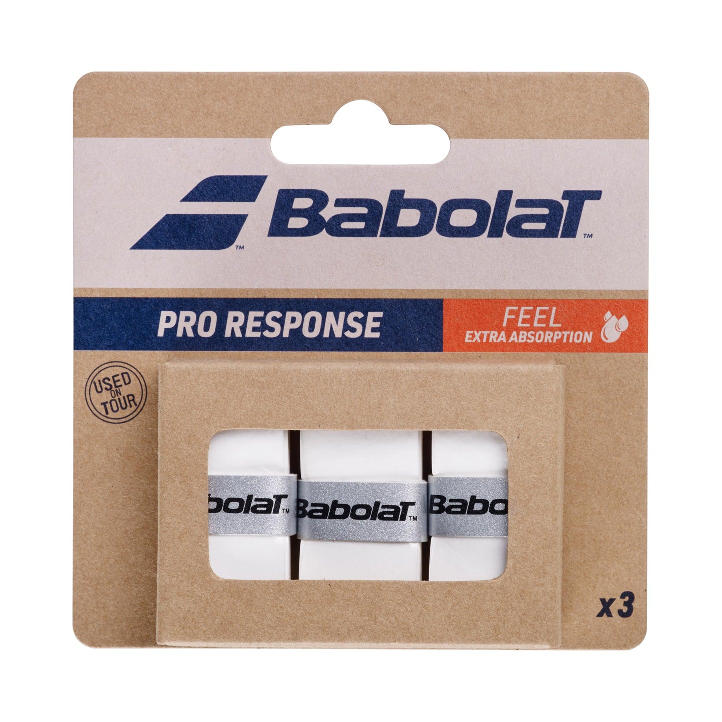 Babolat Pro Response Pack De 3-Blanc Babolat Pro Response Pack De 3-Blanc