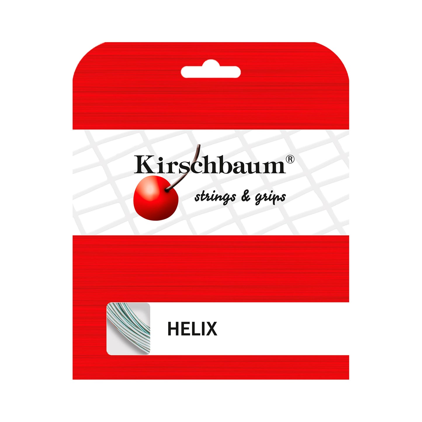 Kirschbaum Helix Cordage En Garniture 12m-Blanc Kirschbaum Helix Cordage En Garniture 12m-Blanc