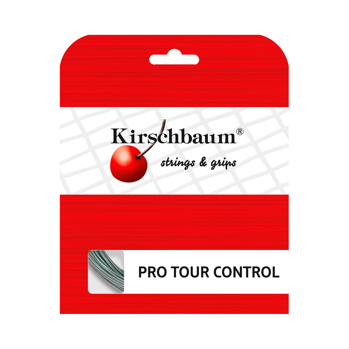 Kirschbaum Pro Tour Control Cordage En Garniture-Argent Kirschbaum Pro Tour Control Cordage En Garniture-Argent