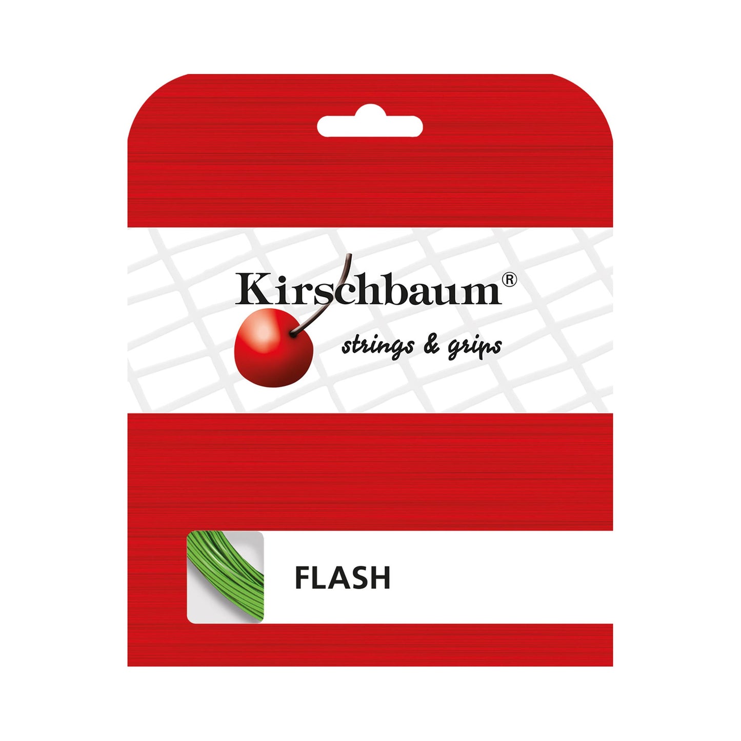 Kirschbaum Flash Cordage En Garniture-Vert Kirschbaum Flash Cordage En Garniture-Vert
