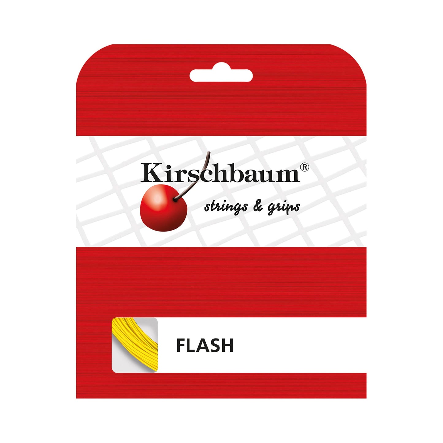 Kirschbaum Flash Cordage En Garniture-Jaune Kirschbaum Flash Cordage En Garniture-Jaune