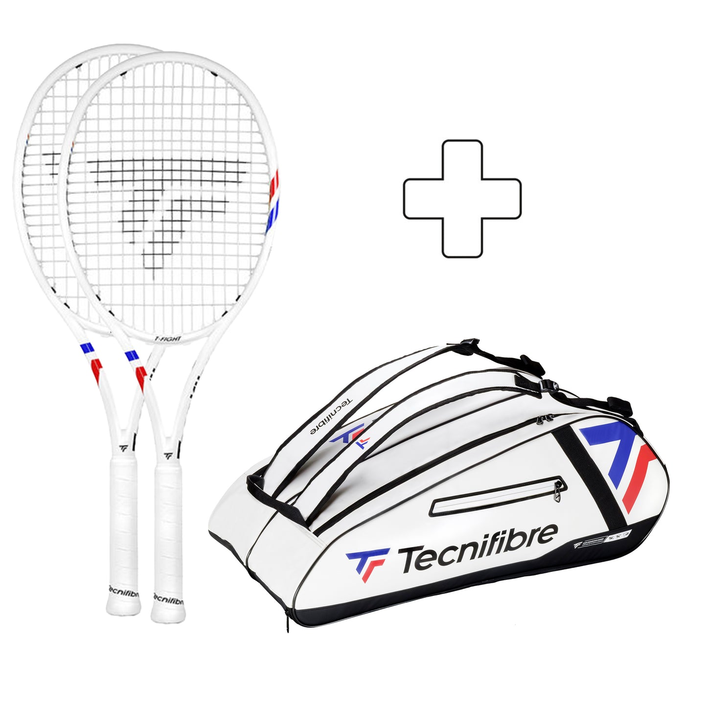 Tecnifibre 2x T-FIGHT 285 + sac de tennis Tecnifibre 2x T-FIGHT 285 + sac de tennis