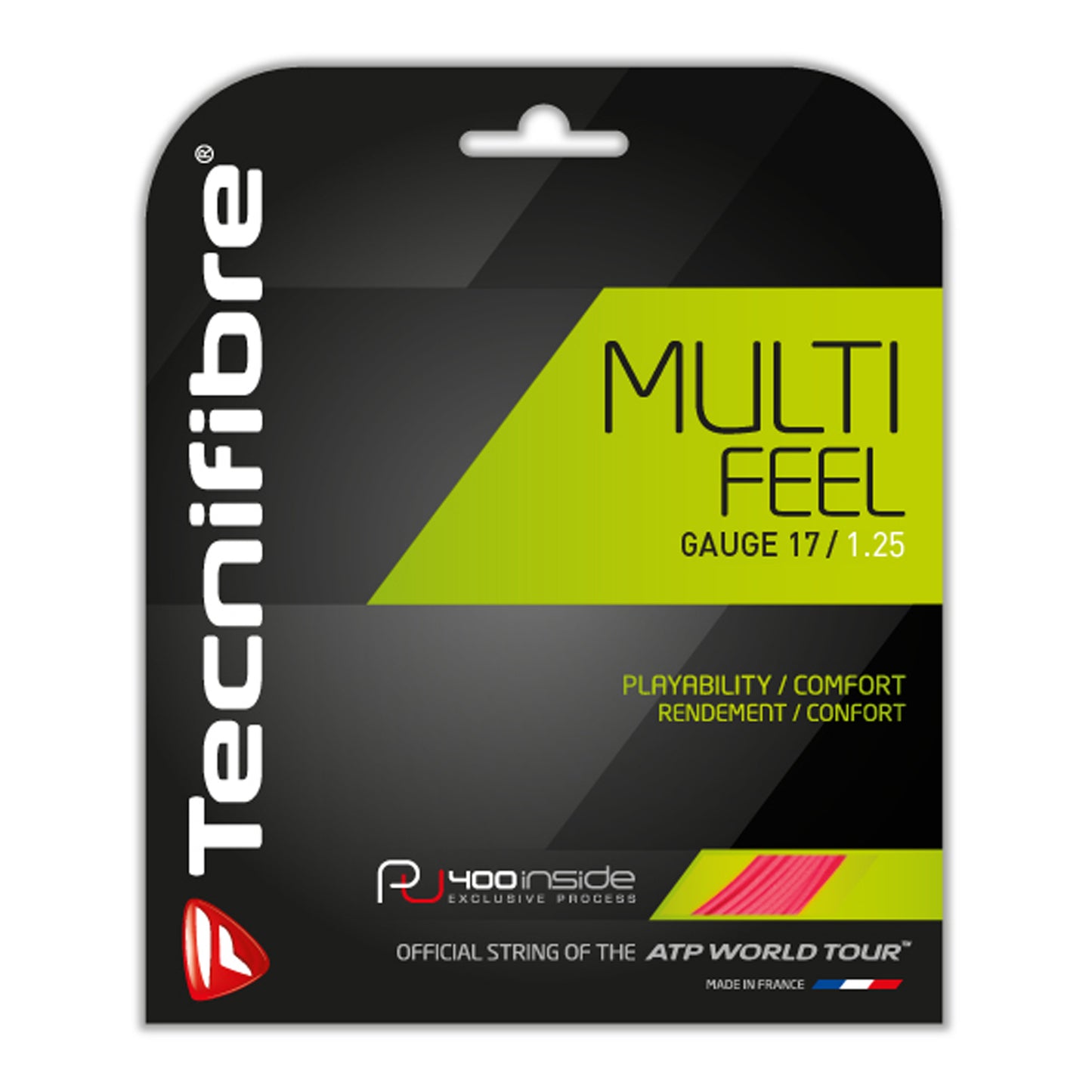 Tecnifibre Multifeel Cordage en garniture 12,2m - pink fluo Tecnifibre Multifeel Cordage en garniture 12,2m - pink fluo