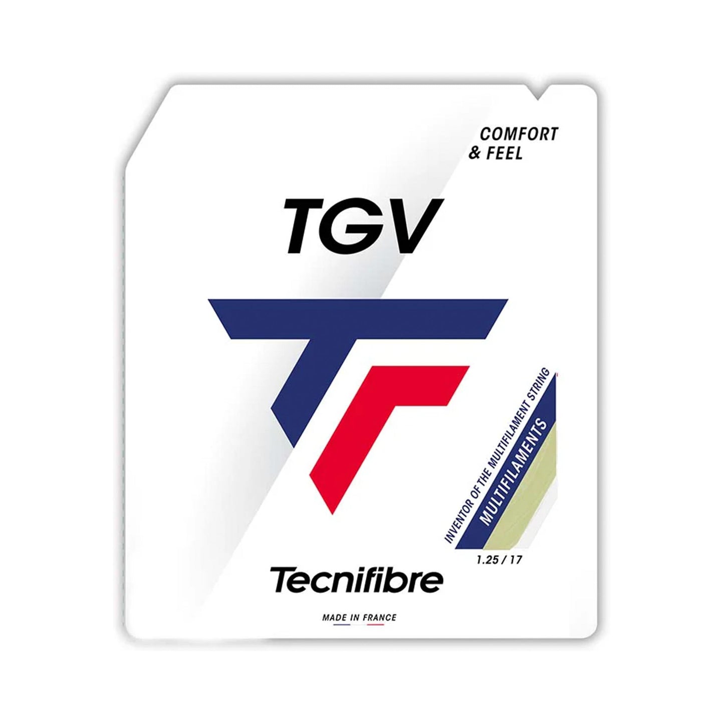 Tecnifibre TGV 12m Cordage En Garniture-Écru Tecnifibre TGV 12m Cordage En Garniture-Écru