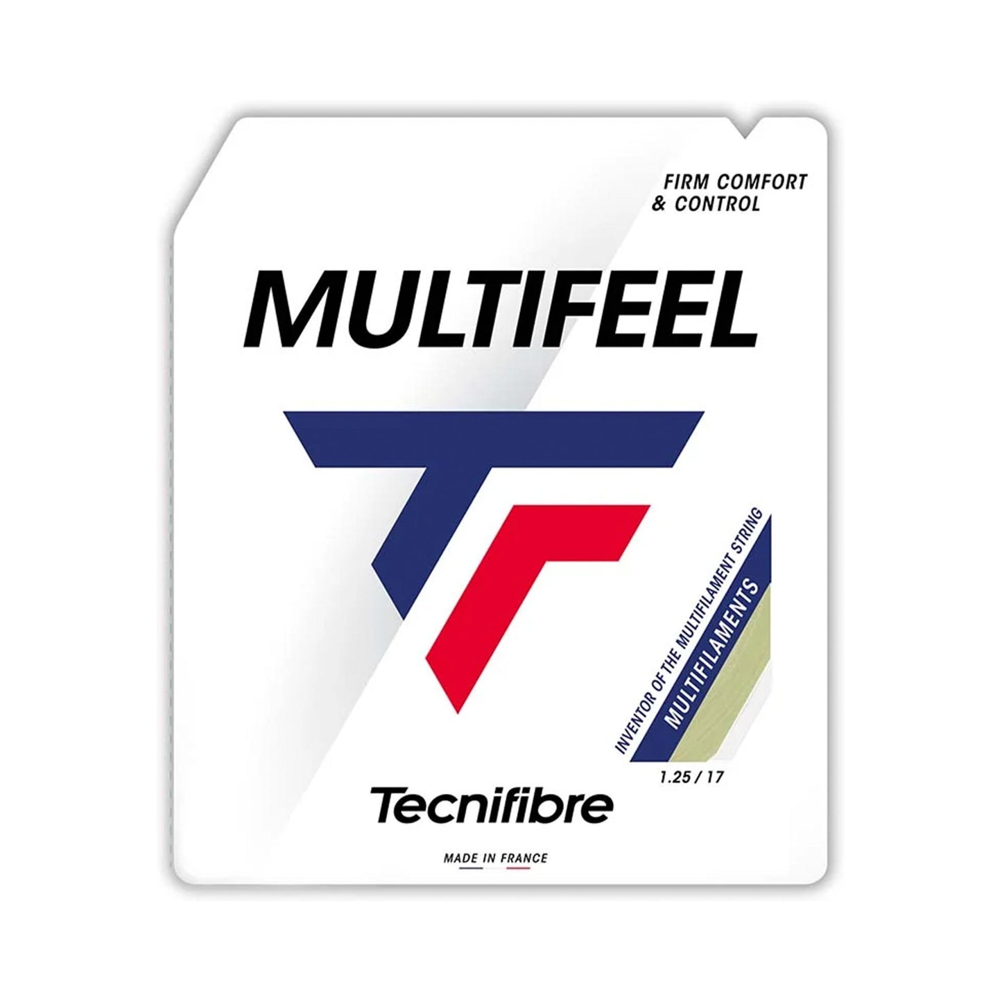 Tecnifibre Multifeel 12m Cordage En Garniture-Écru Tecnifibre Multifeel 12m Cordage En Garniture-Écru