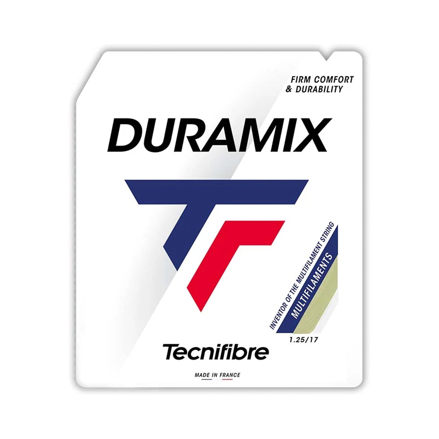 Tecnifibre Duramix HD 12m Cordage En Garniture-Écru Tecnifibre Duramix HD 12m Cordage En Garniture-Écru