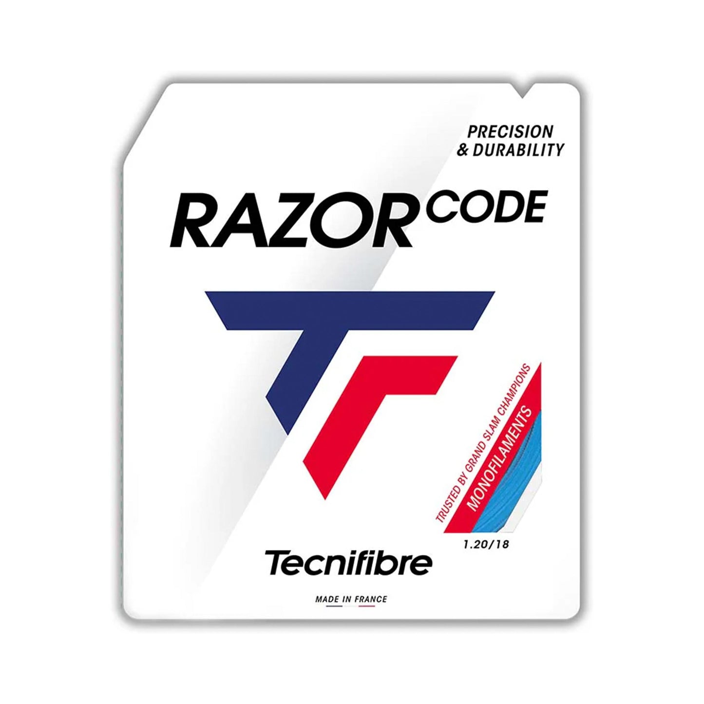 Tecnifibre Razor Code 12m Cordage En Garniture-Bleu Tecnifibre Razor Code 12m Cordage En Garniture-Bleu