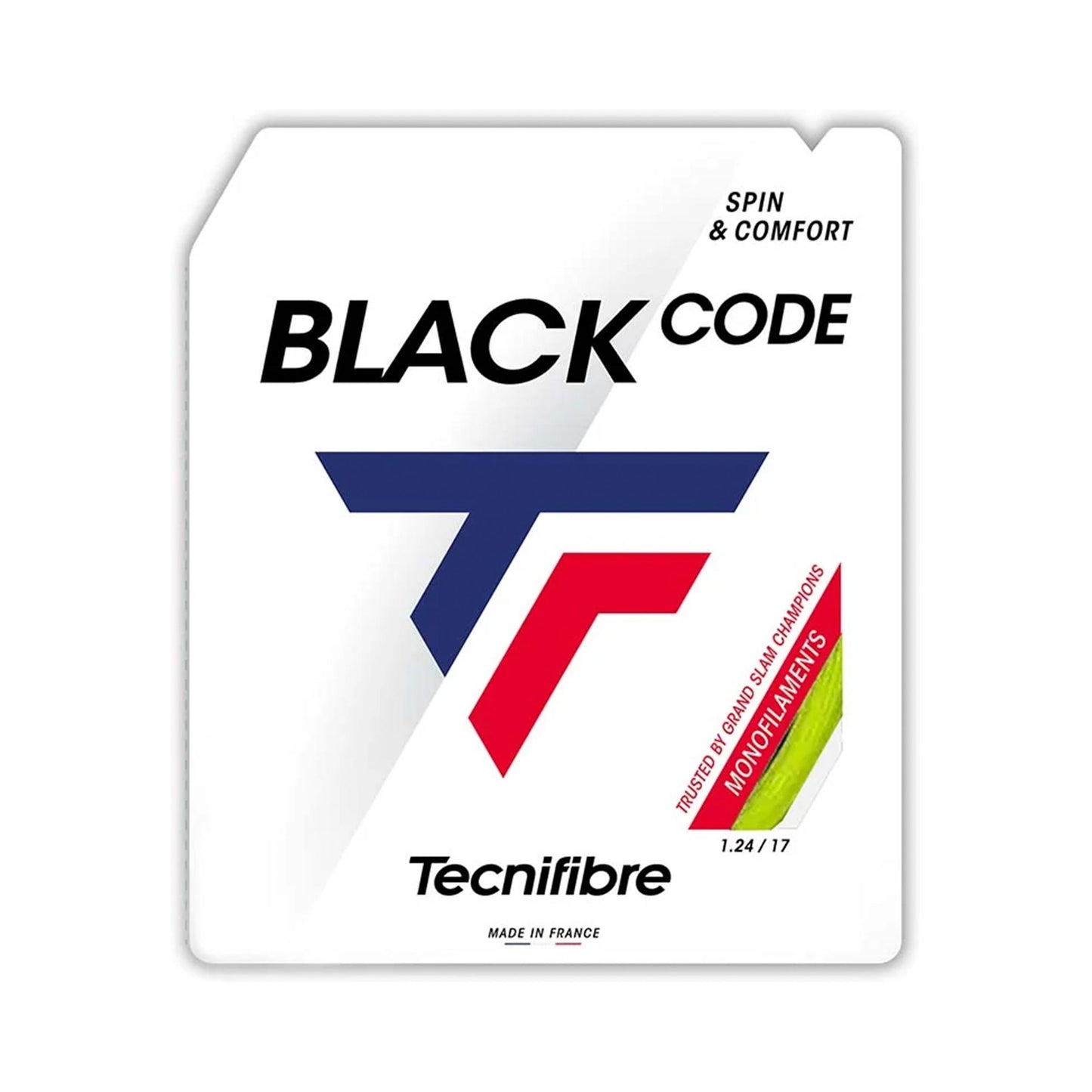 Tecnifibre Black Code 12m Cordage En Garniture-Jaune Lemon Tecnifibre Black Code 12m Cordage En Garniture-Jaune Lemon
