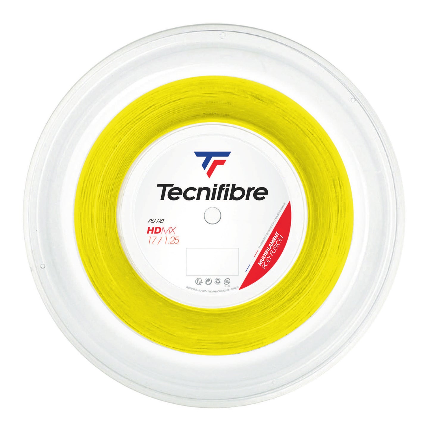 Tecnifibre HDMX 200m Bobine Cordage-Jaune Tecnifibre HDMX 200m Bobine Cordage-Jaune
