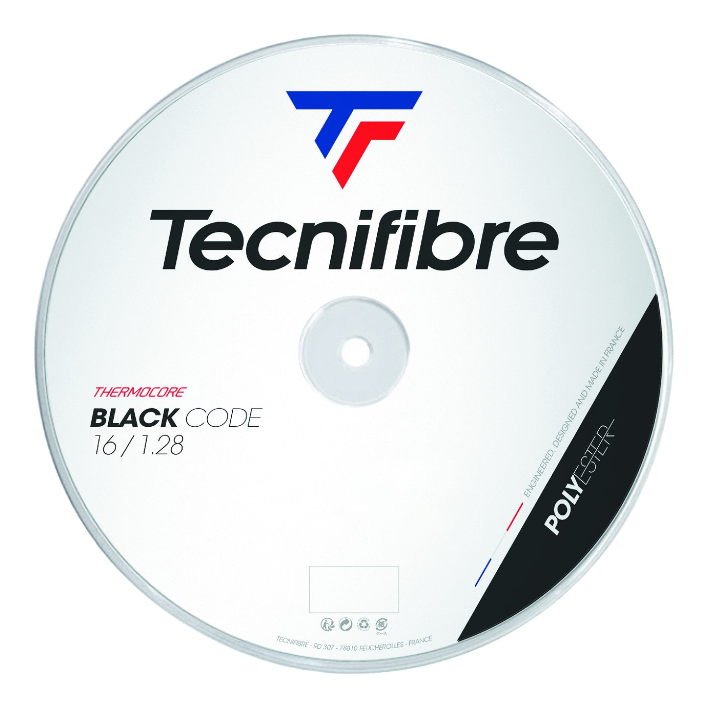 Tecnifibre Black Code Fire 200m Bobine Cordage-Orange,Rouge Tecnifibre Black Code Fire 200m Bobine Cordage-Orange,Rouge
