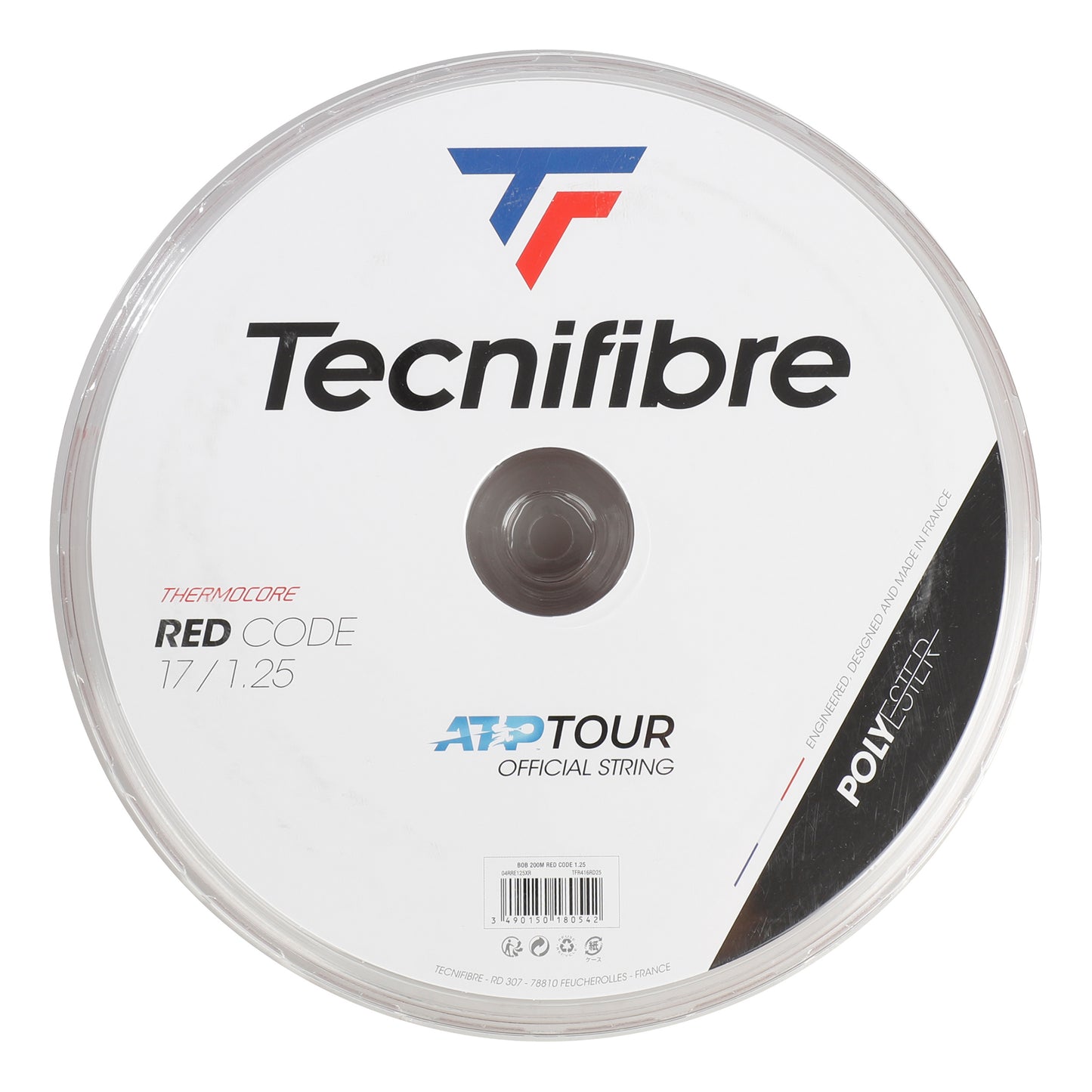Tecnifibre Pro Redcode 200m Bobine Cordage-Rouge Tecnifibre Pro Redcode 200m Bobine Cordage-Rouge