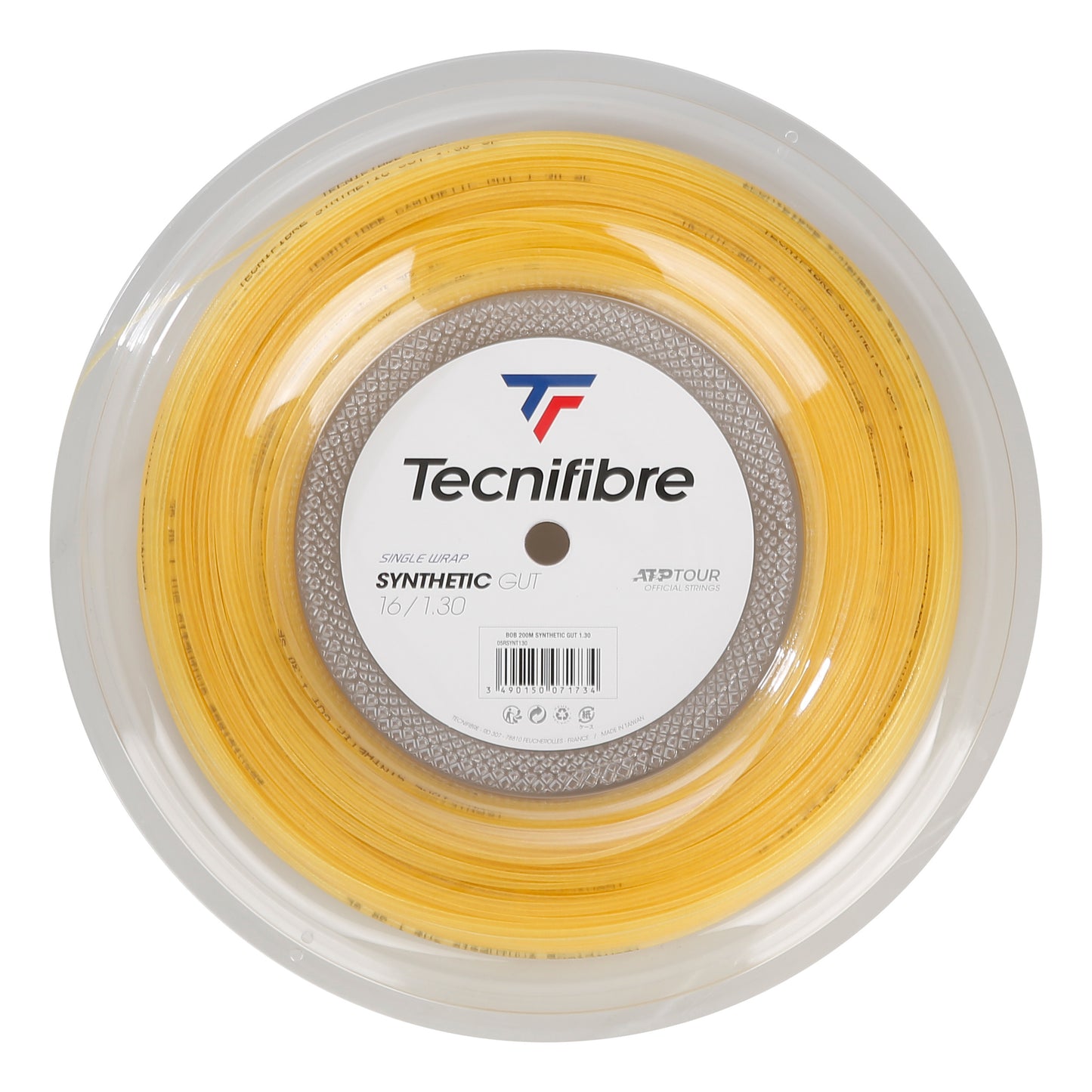 Tecnifibre Synthetic Gut 200m Bobine Cordage-Jaune Tecnifibre Synthetic Gut 200m Bobine Cordage-Jaune
