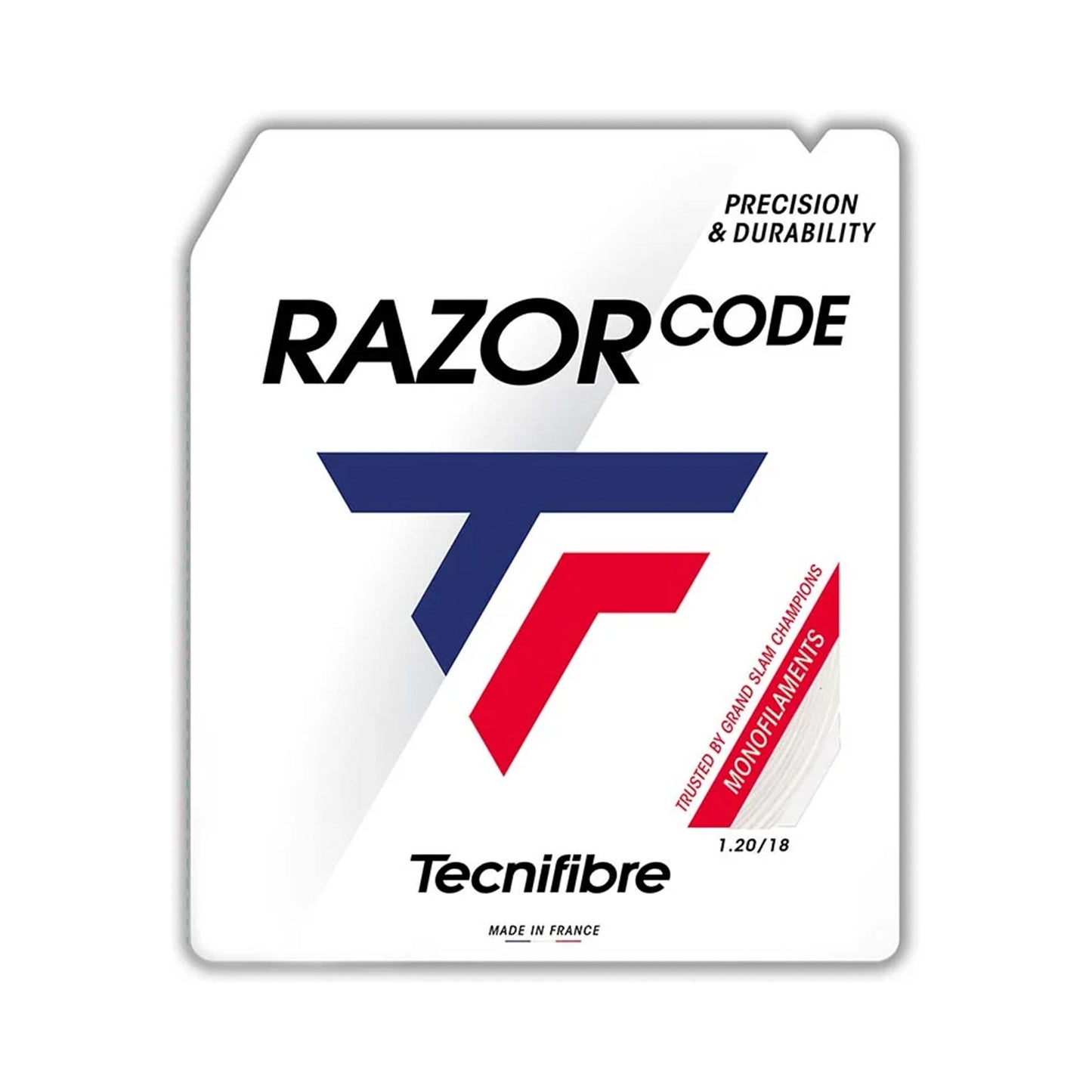 Tecnifibre Razor Code 12m Cordage En Garniture-Blanc Tecnifibre Razor Code 12m Cordage En Garniture-Blanc