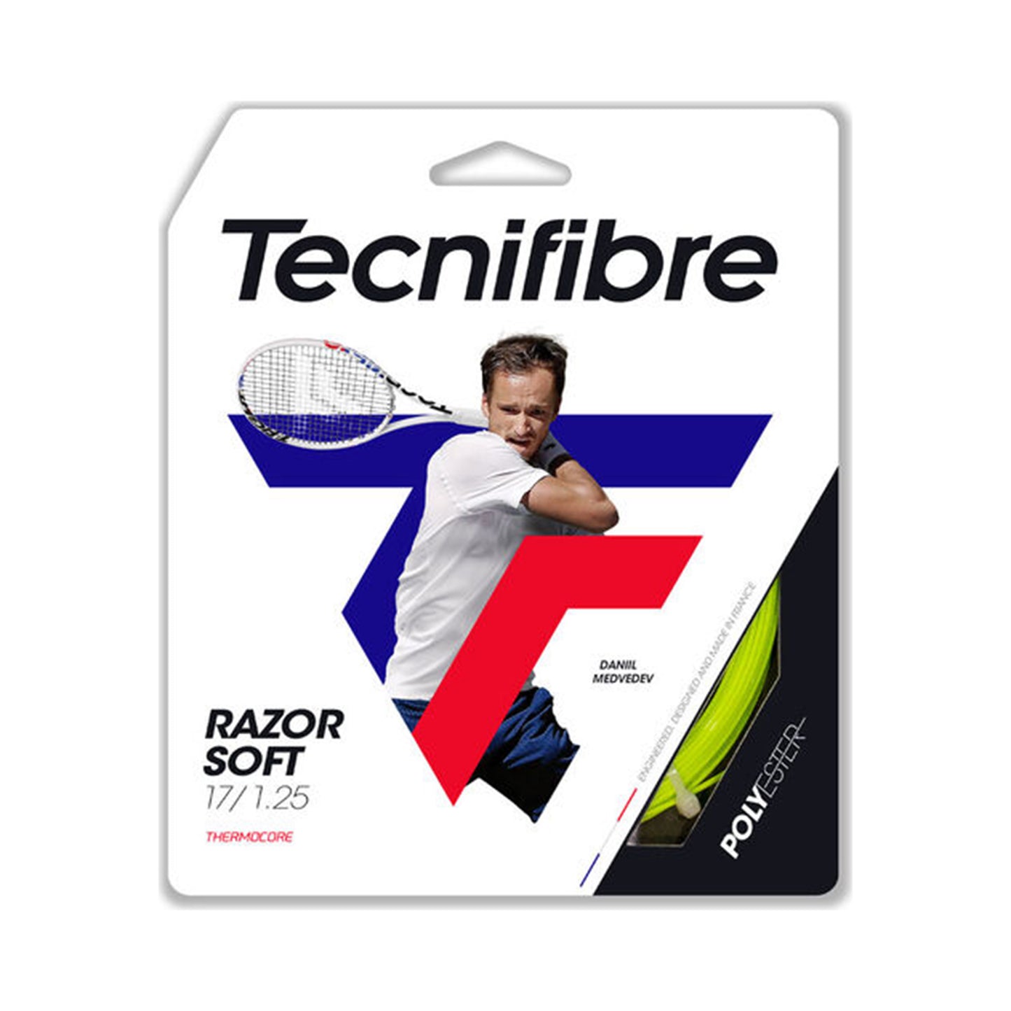 Tecnifibre Razor Soft 12m Cordage En Garniture-Jaune Lemon Tecnifibre Razor Soft 12m Cordage En Garniture-Jaune Lemon